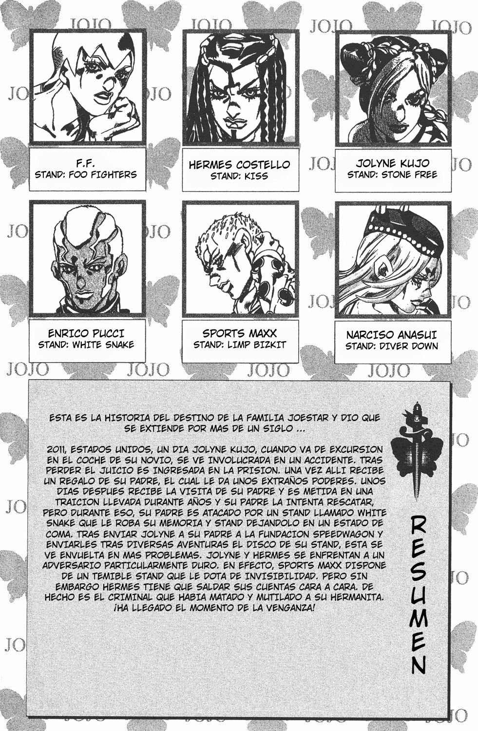 Read JoJo's Bizarre Adventure Part 6_ Stone Ocean ES Manga Online