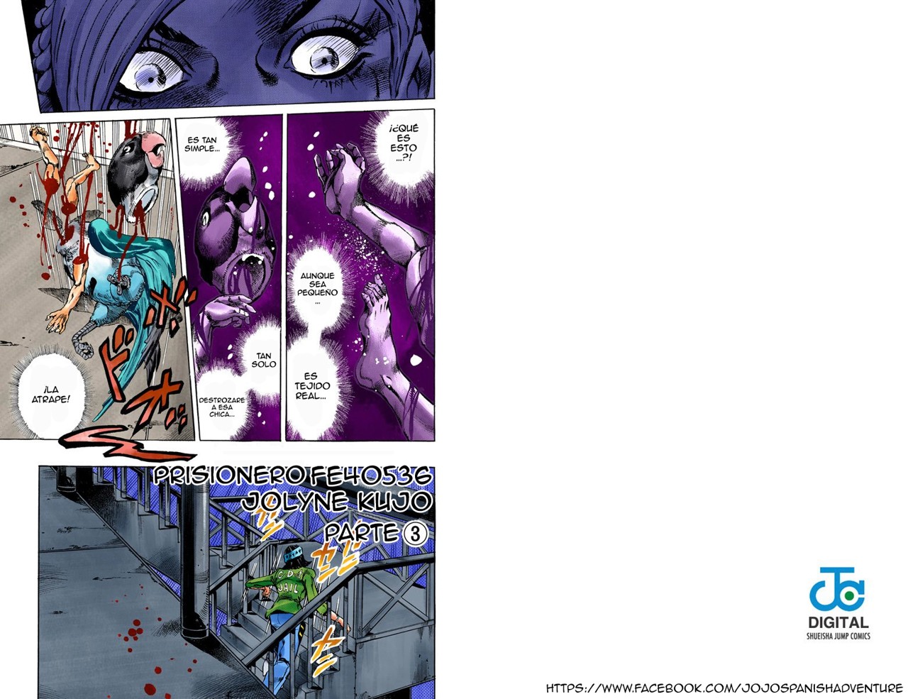 Read JoJo's Bizarre Adventure Part 6_ Stone Ocean ES Manga Online