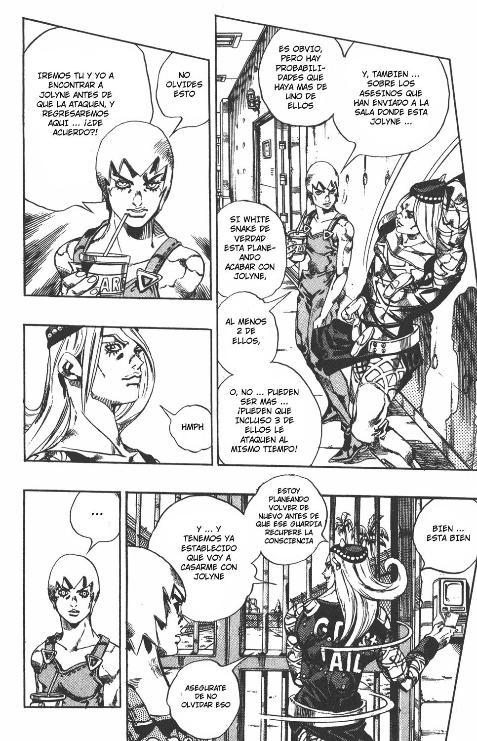 Read JoJo's Bizarre Adventure Part 6_ Stone Ocean ES Manga Online