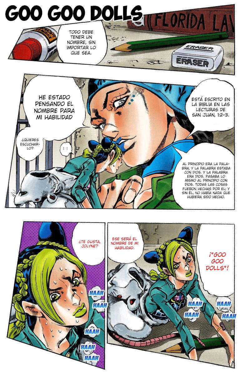 Read JoJo's Bizarre Adventure Part 6_ Stone Ocean ES Manga Online