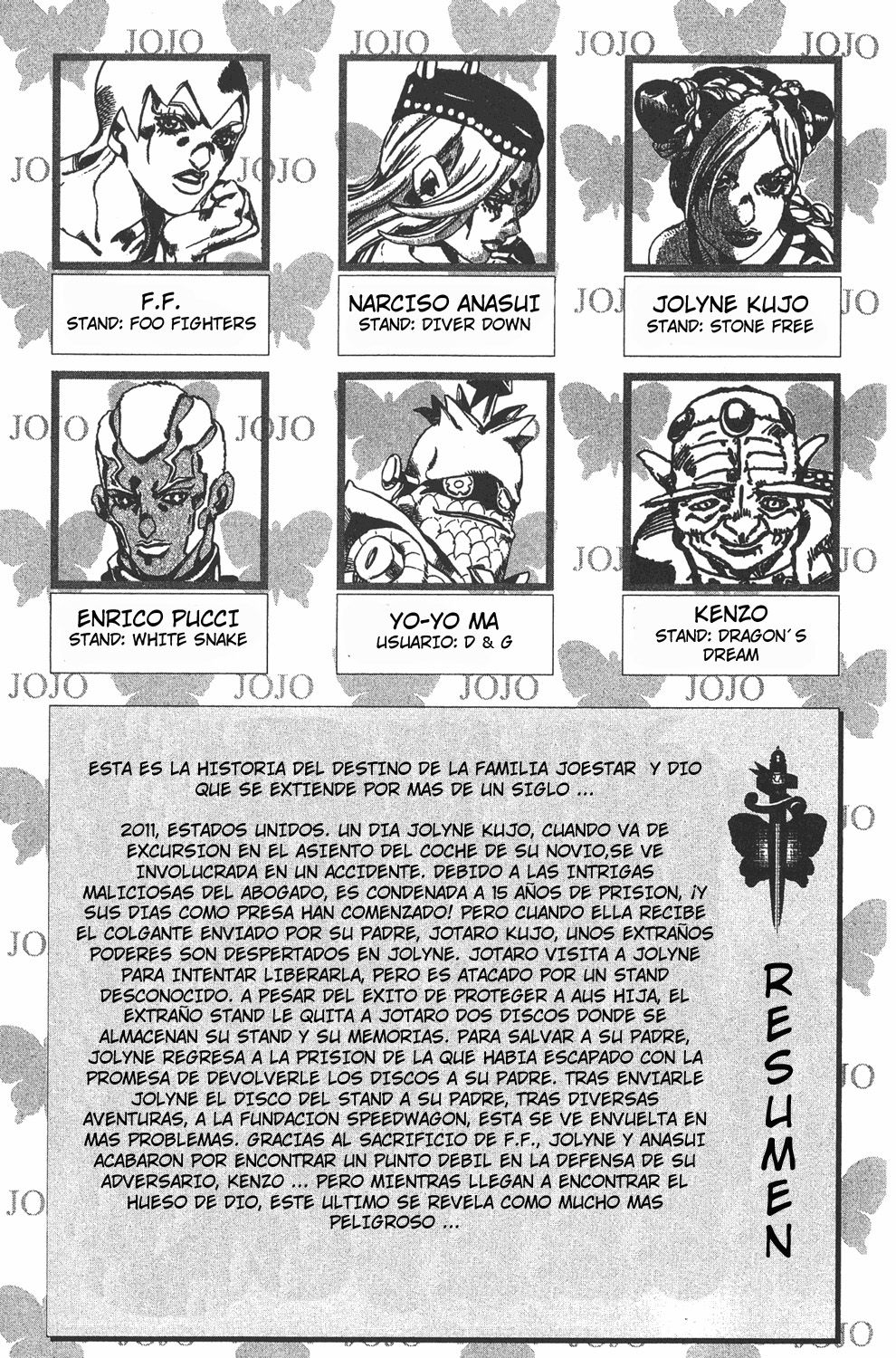 Read JoJo's Bizarre Adventure Part 6_ Stone Ocean ES Manga Online