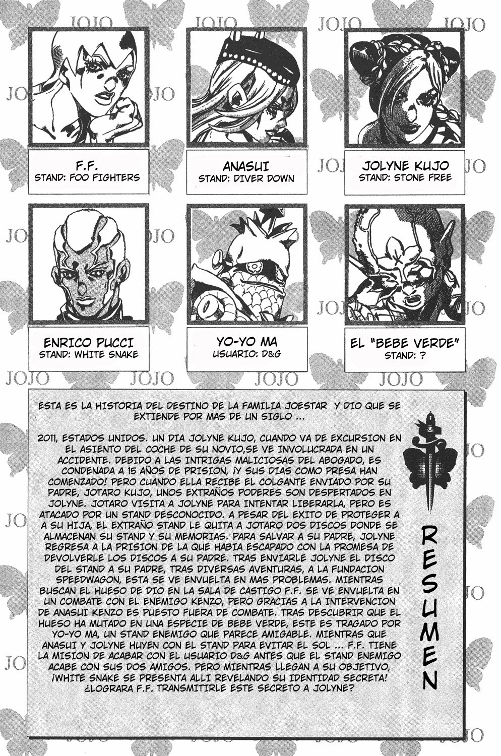 Read JoJo's Bizarre Adventure Part 6_ Stone Ocean ES Manga Online