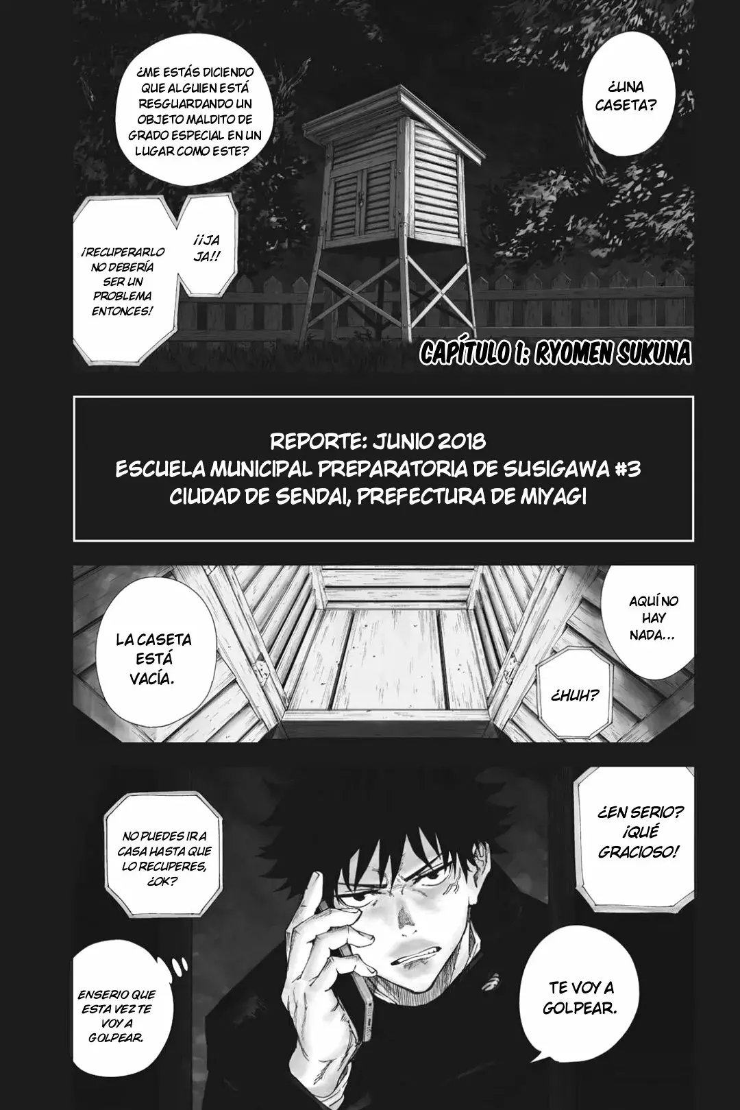 Read Jujutsu Kaisen ES Manga Online