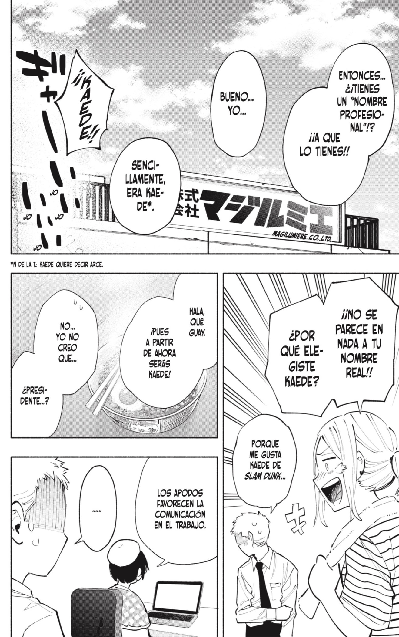 Read Kabushiki Gaisha Magi Lumiere ES Manga Online