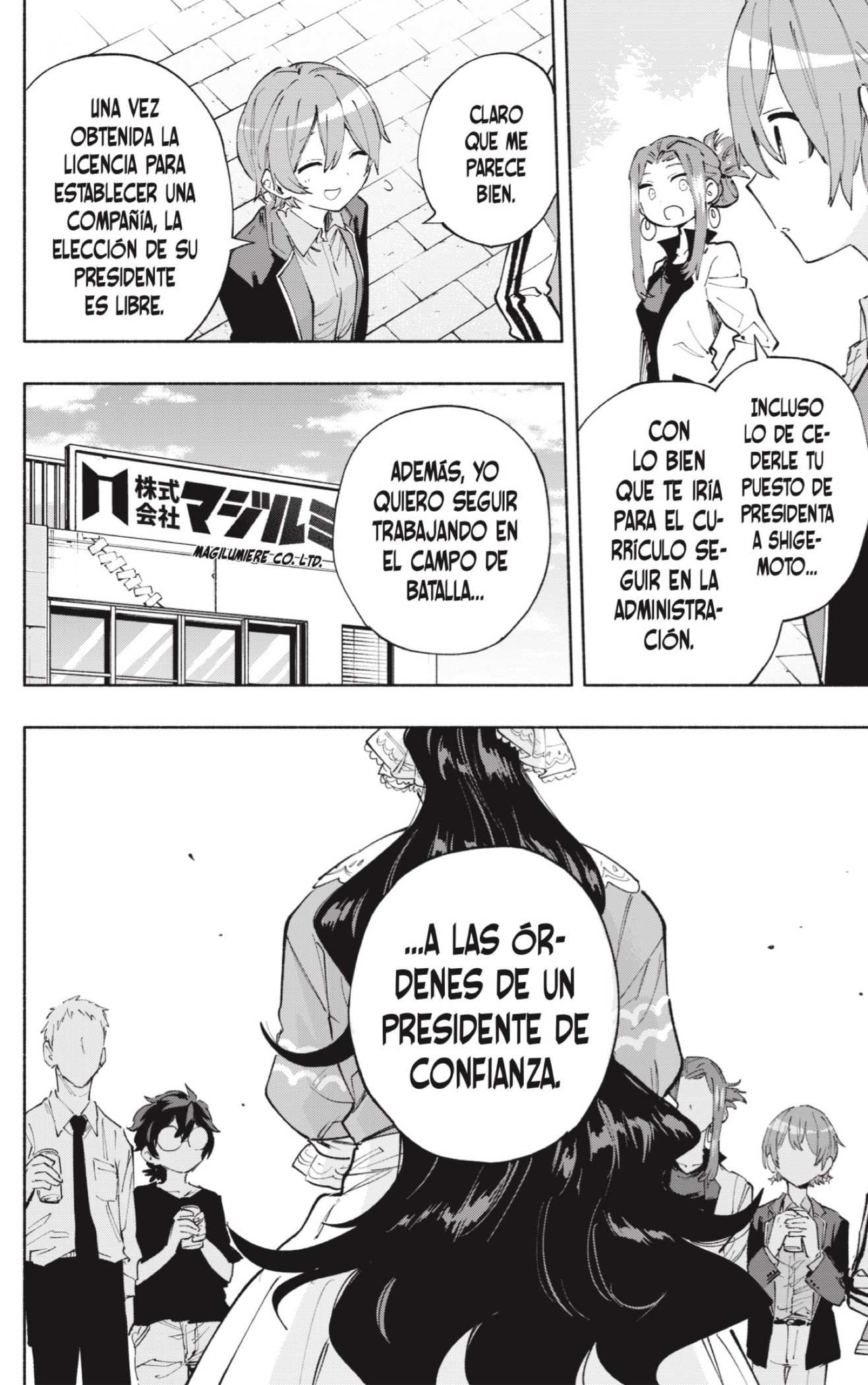 Read Kabushiki Gaisha Magi Lumiere ES Manga Online