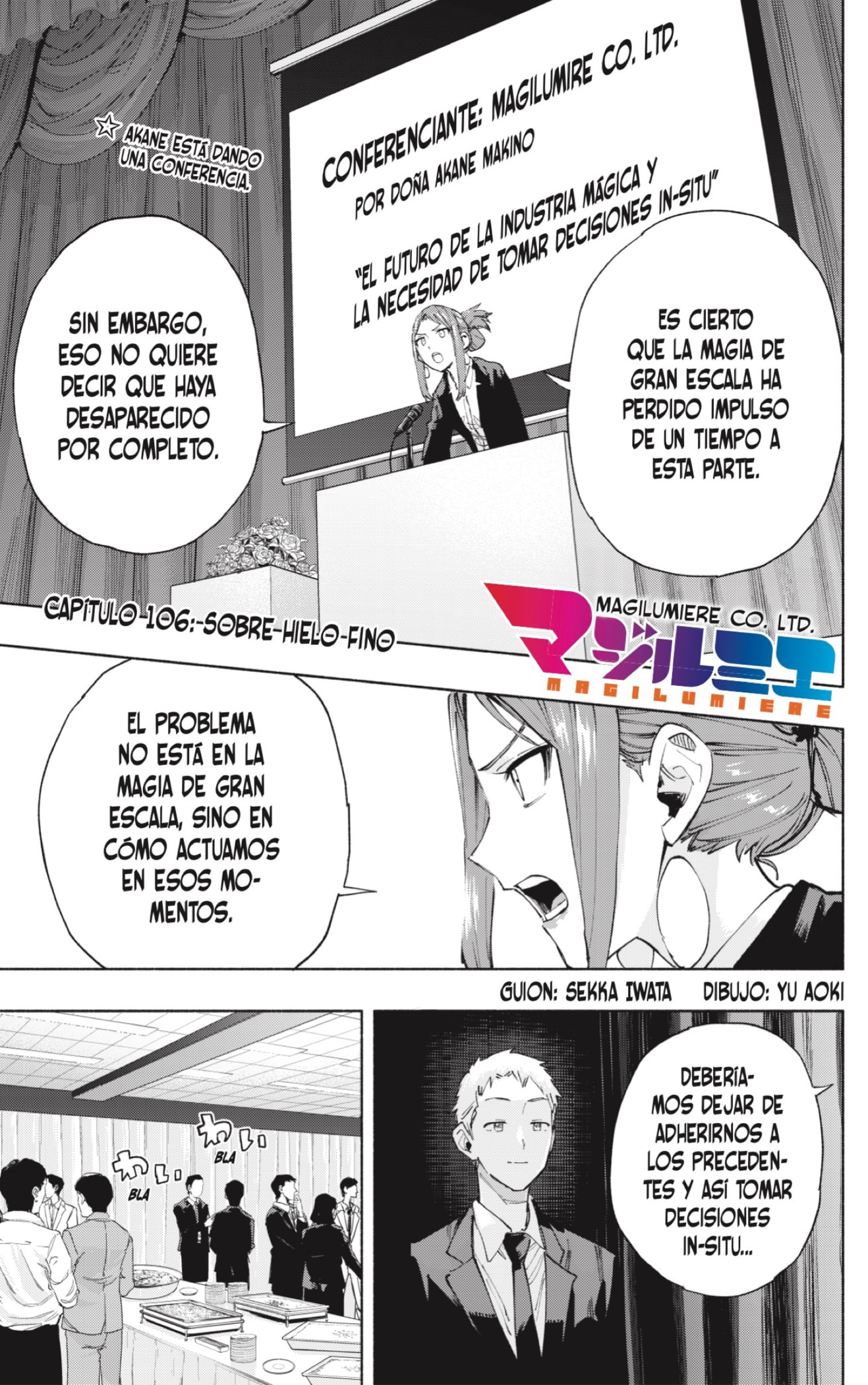 Read Kabushiki Gaisha Magi Lumiere ES Manga Online
