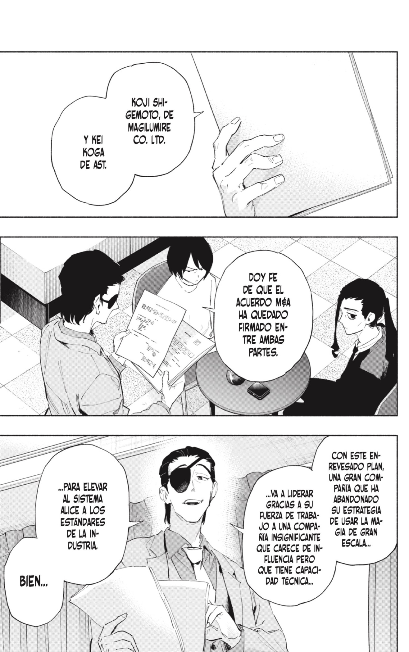 Read Kabushiki Gaisha Magi Lumiere ES Manga Online