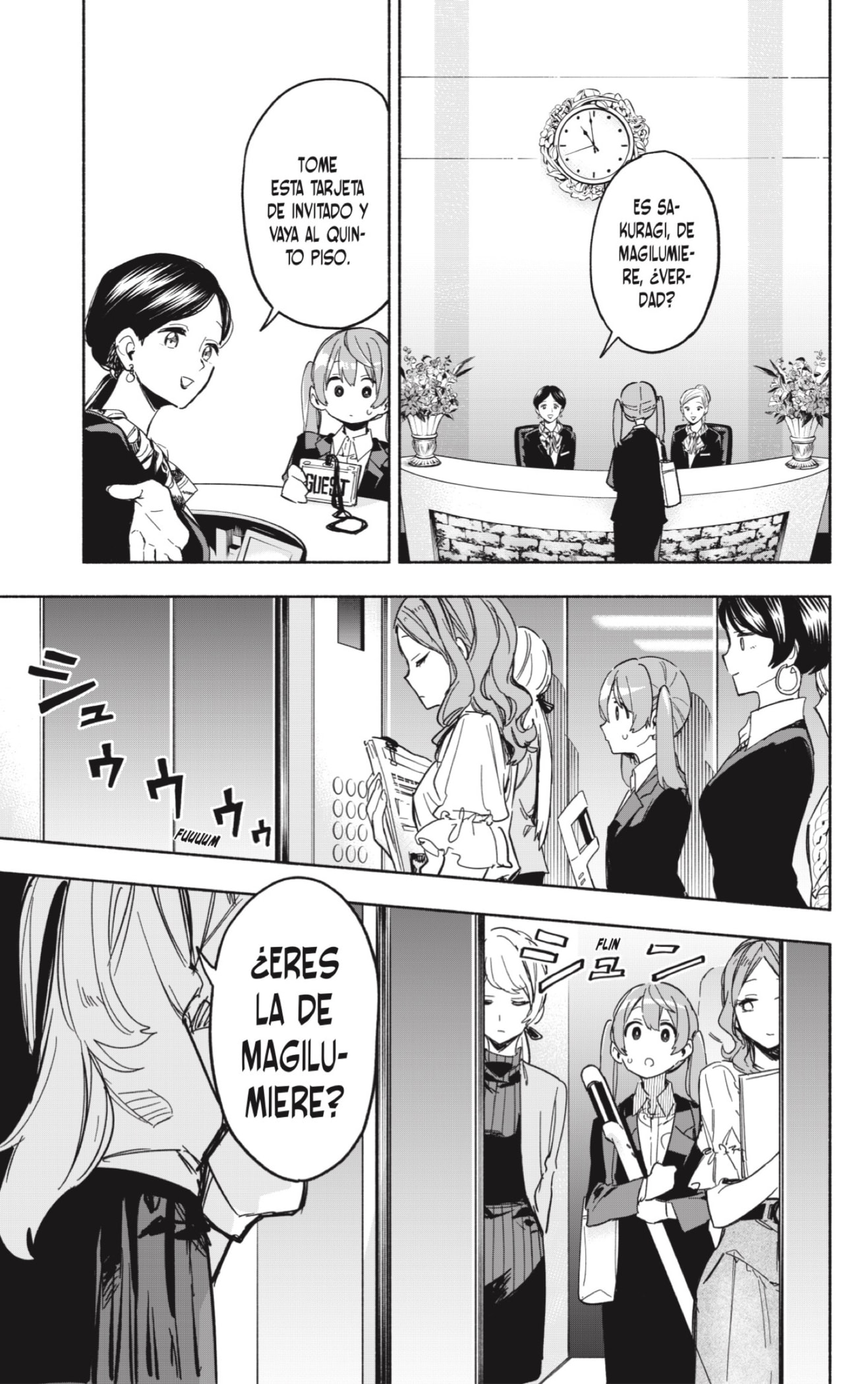 Read Kabushiki Gaisha Magi Lumiere ES Manga Online