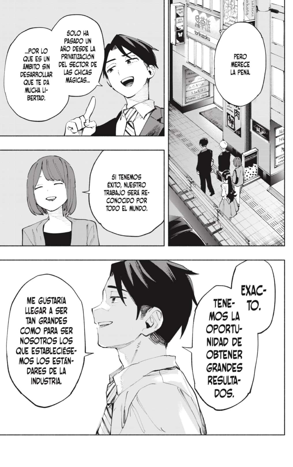 Read Kabushiki Gaisha Magi Lumiere ES Manga Online