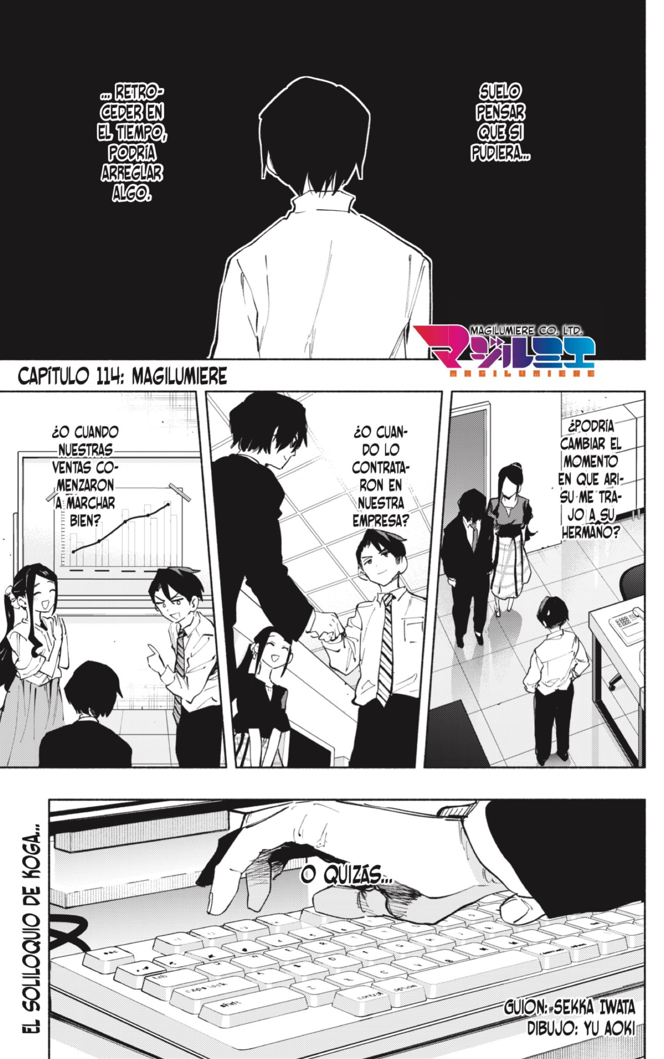 Read Kabushiki Gaisha Magi Lumiere ES Manga Online