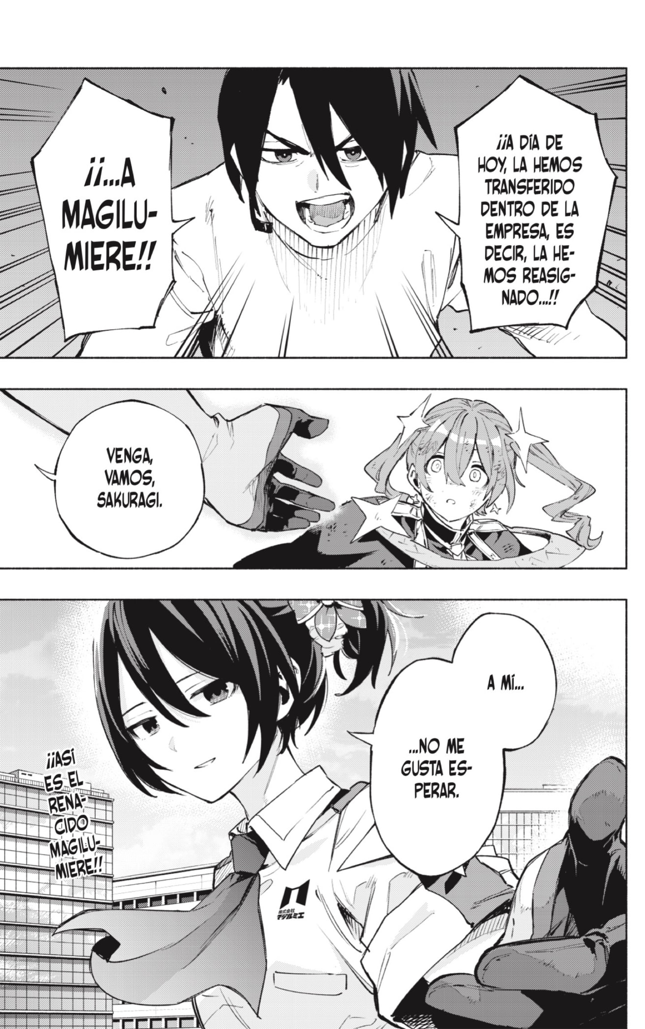 Read Kabushiki Gaisha Magi Lumiere ES Manga Online