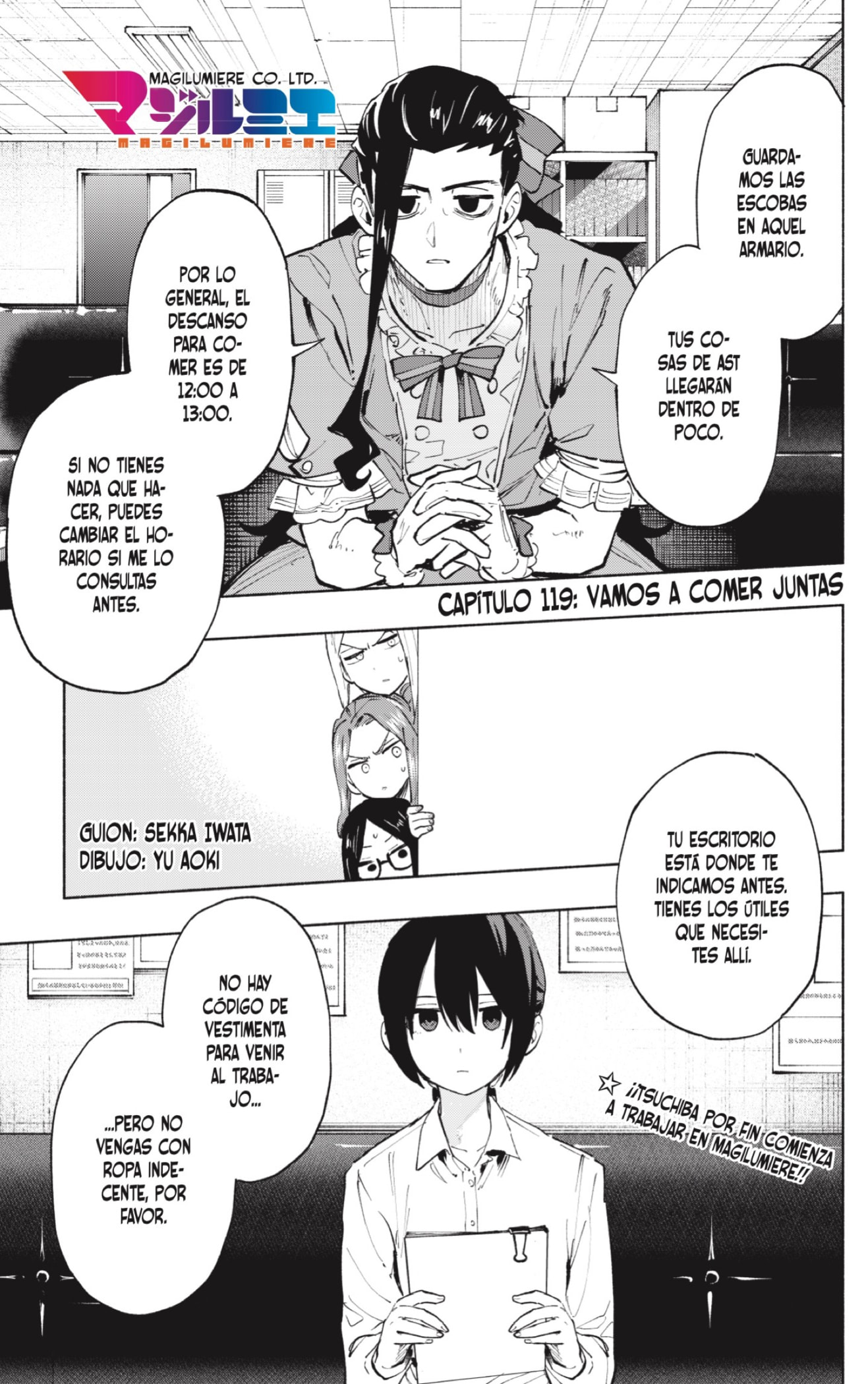 Read Kabushiki Gaisha Magi Lumiere ES Manga Online