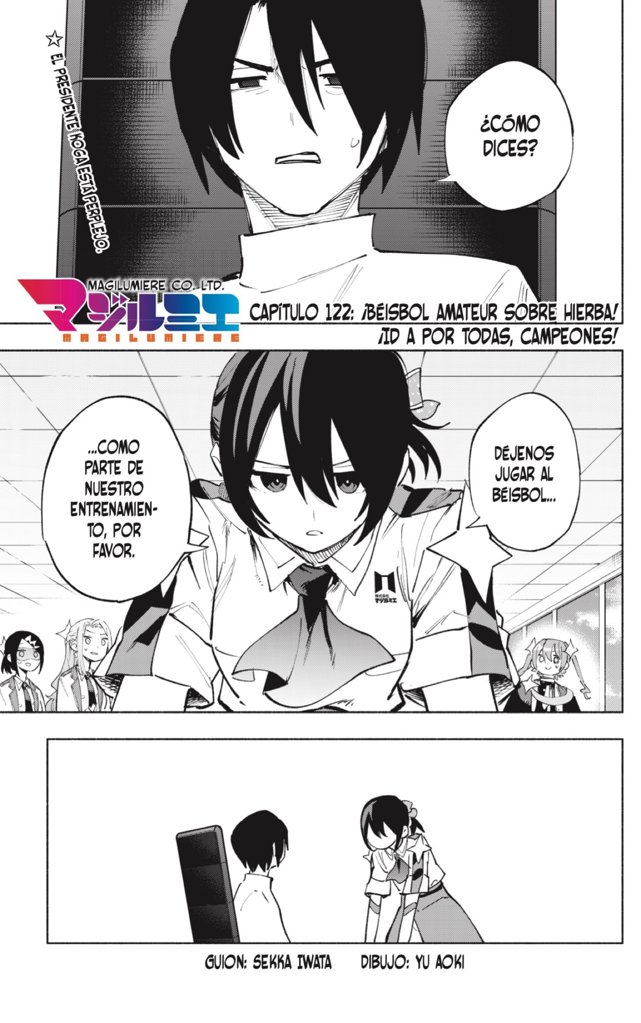 Read Kabushiki Gaisha Magi Lumiere ES Manga Online