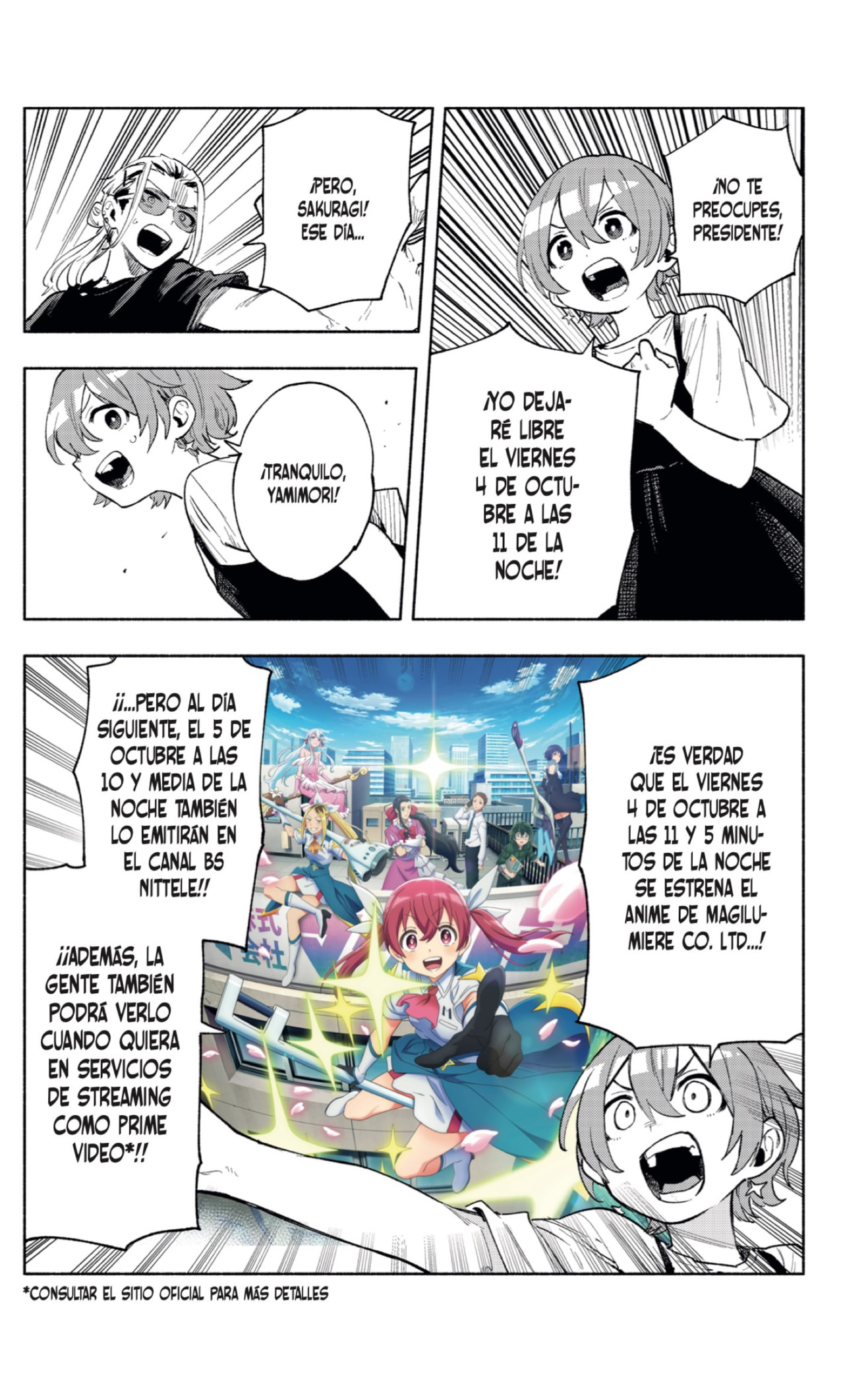 Read Kabushiki Gaisha Magi Lumiere ES Manga Online