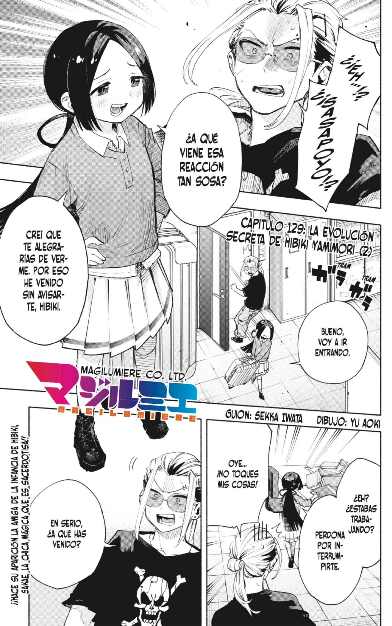 Read Kabushiki Gaisha Magi Lumiere ES Manga Online