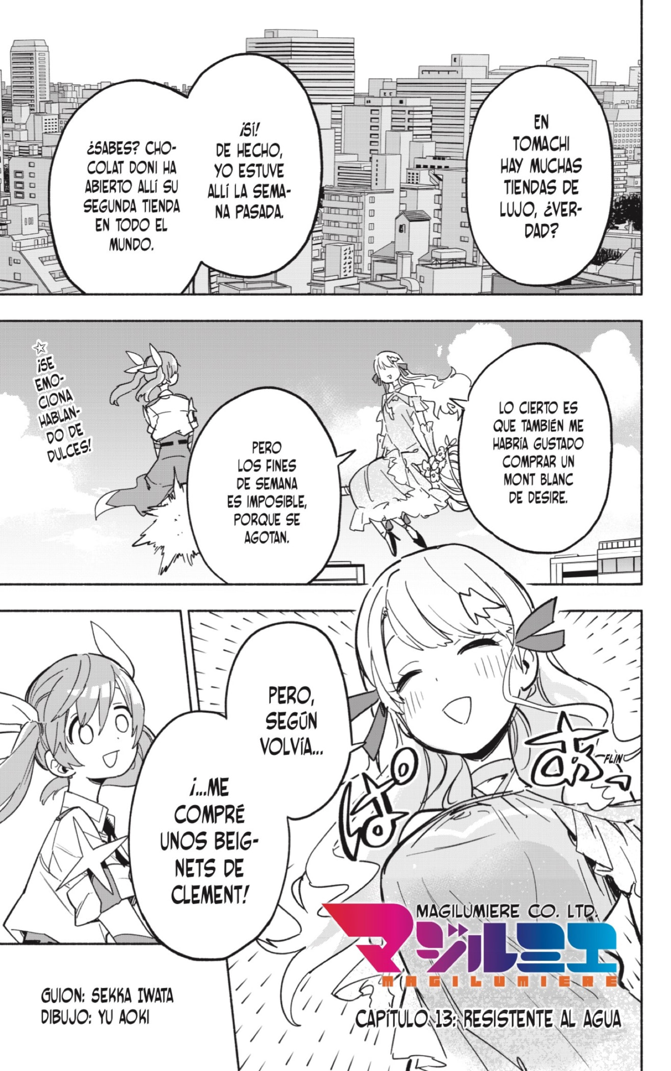 Read Kabushiki Gaisha Magi Lumiere ES Manga Online