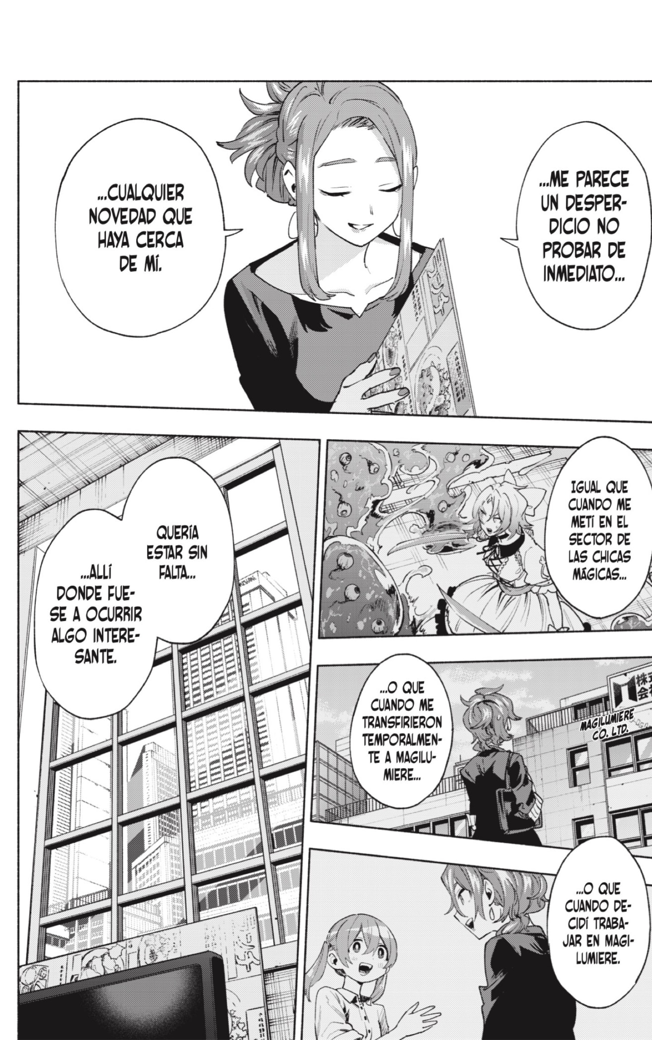 Read Kabushiki Gaisha Magi Lumiere ES Manga Online