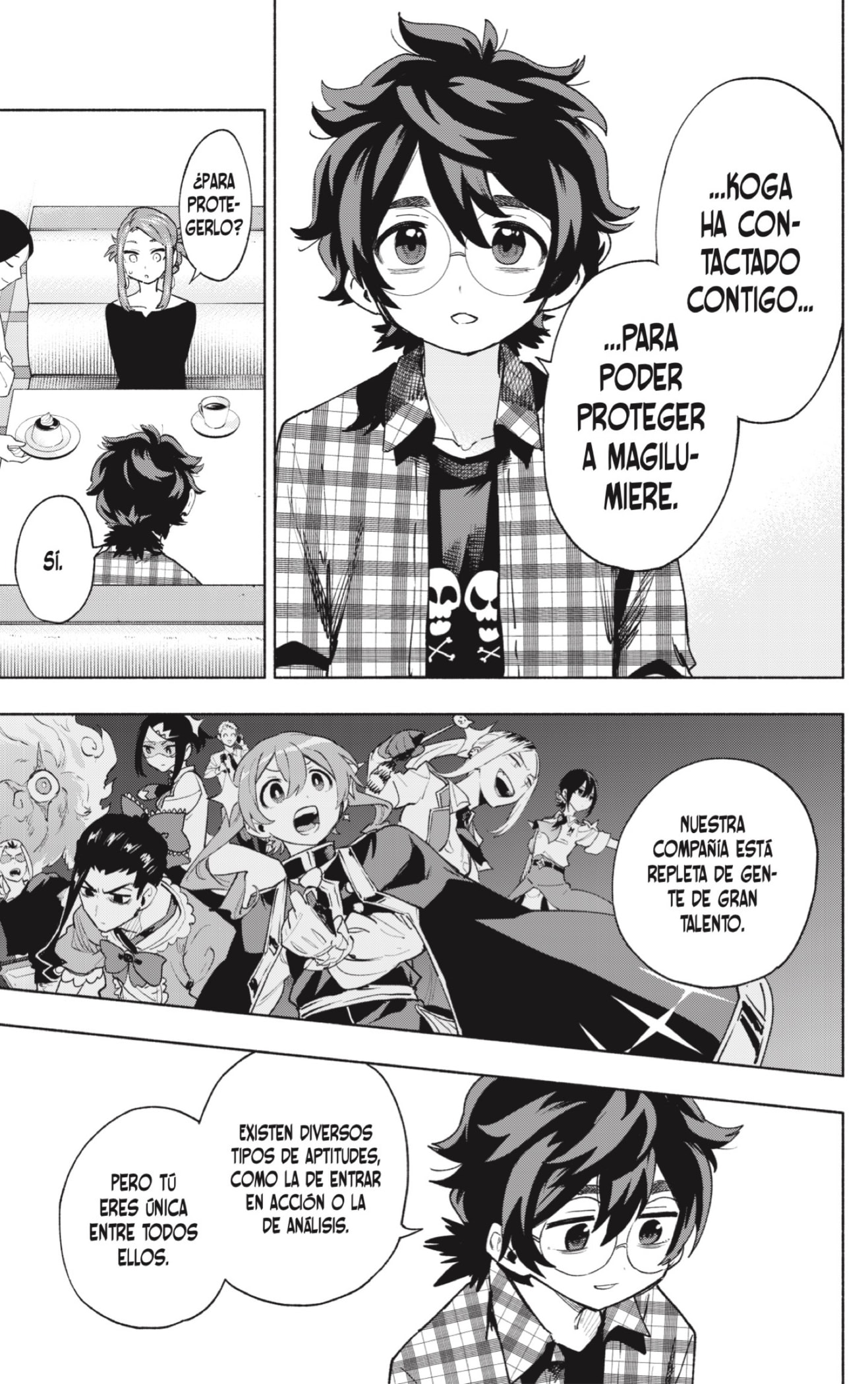 Read Kabushiki Gaisha Magi Lumiere ES Manga Online