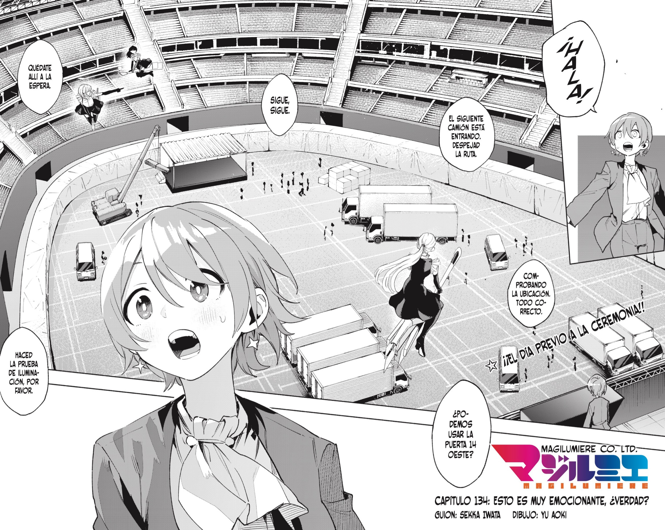 Read Kabushiki Gaisha Magi Lumiere ES Manga Online