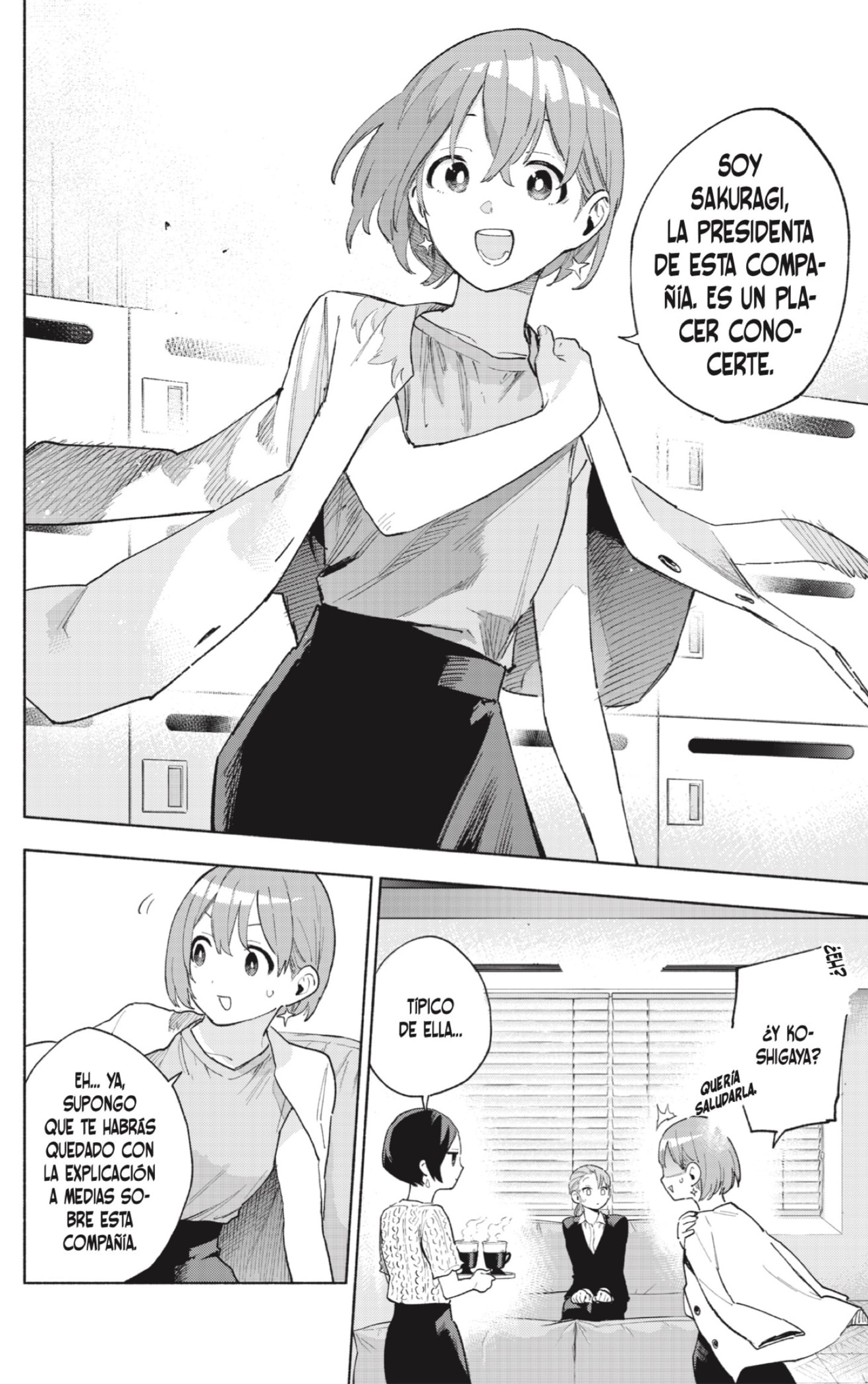 Read Kabushiki Gaisha Magi Lumiere ES Manga Online