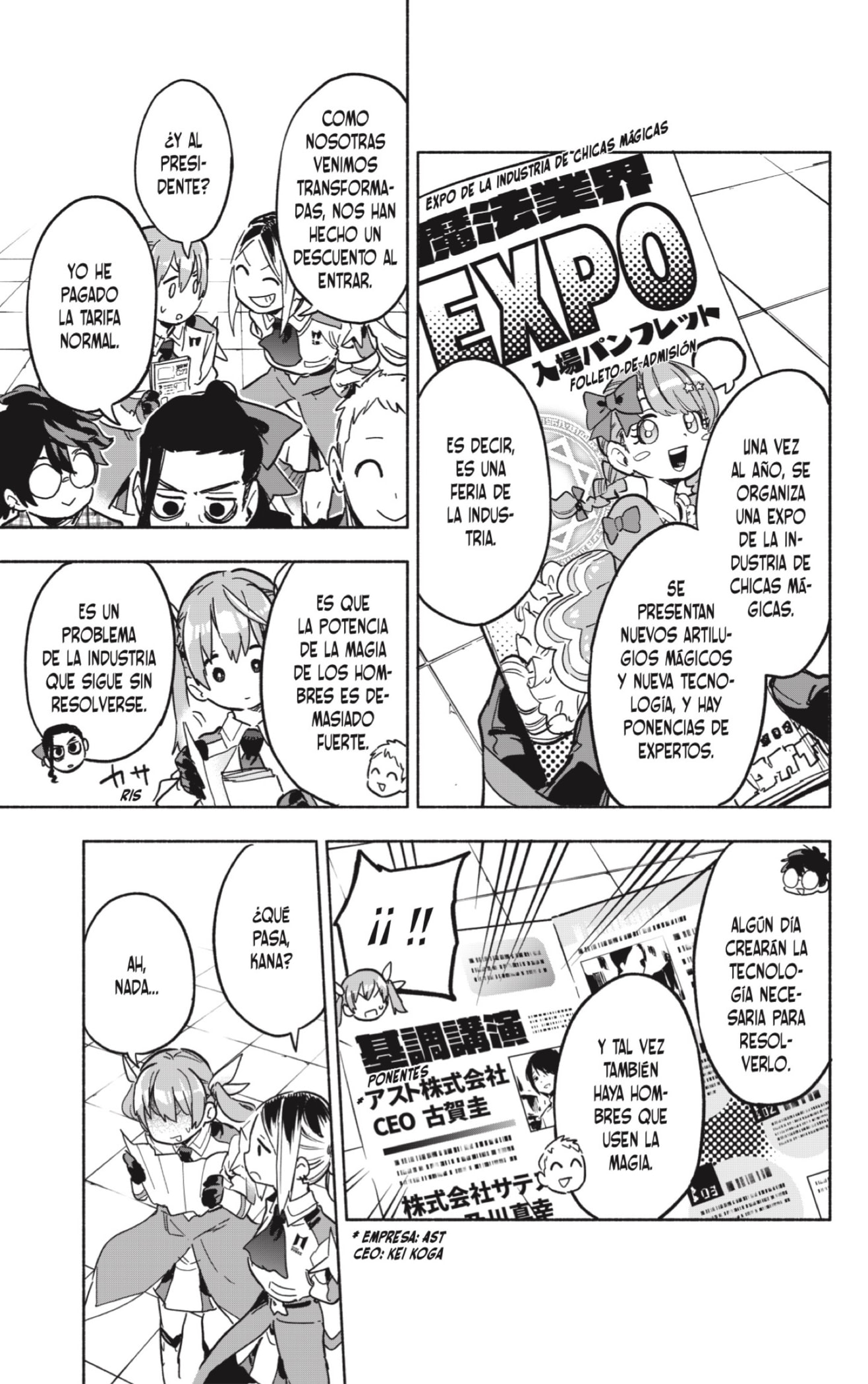 Read Kabushiki Gaisha Magi Lumiere ES Manga Online