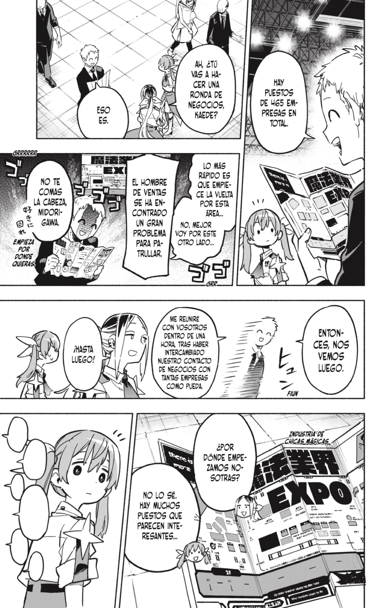 Read Kabushiki Gaisha Magi Lumiere ES Manga Online