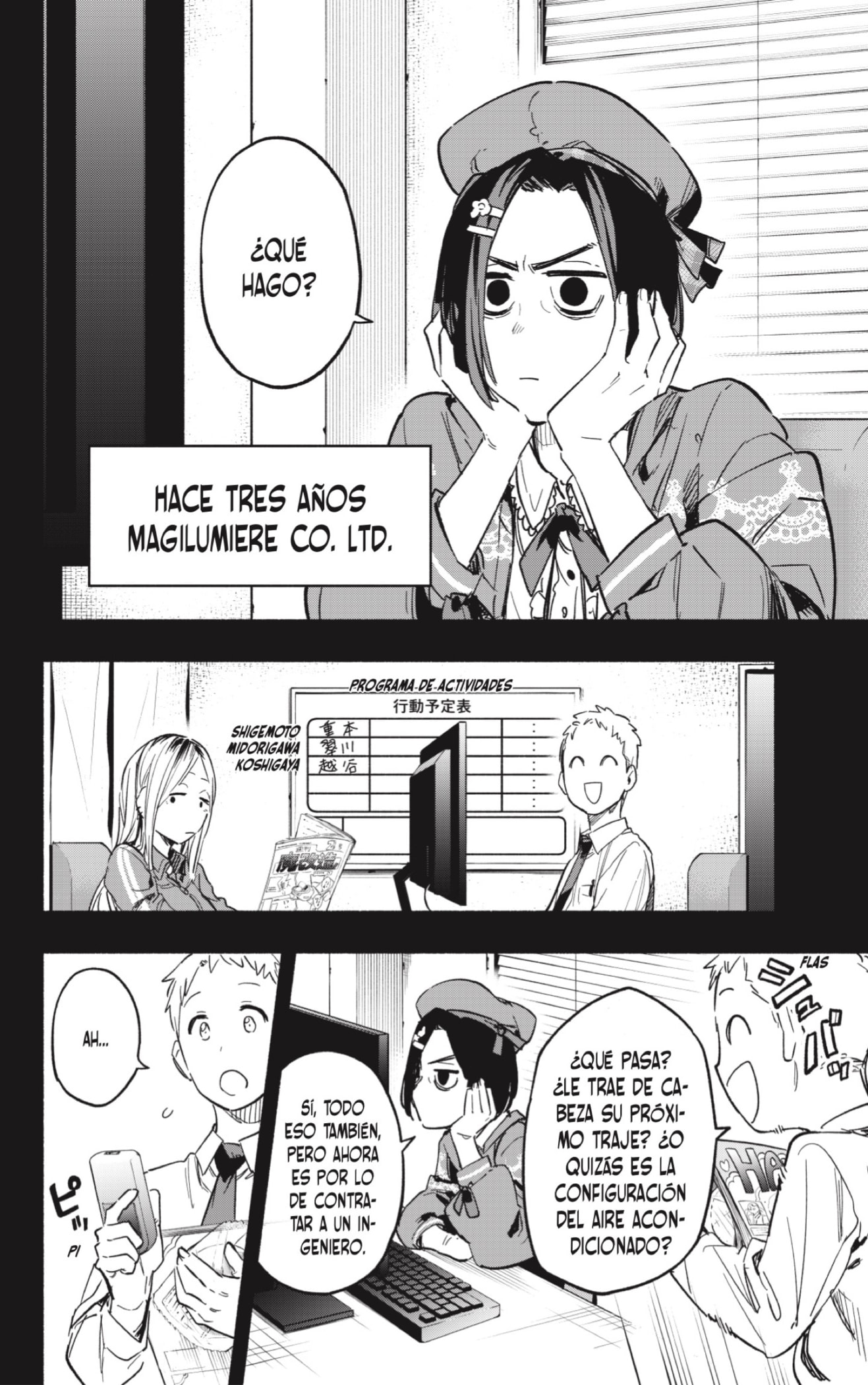 Read Kabushiki Gaisha Magi Lumiere ES Manga Online