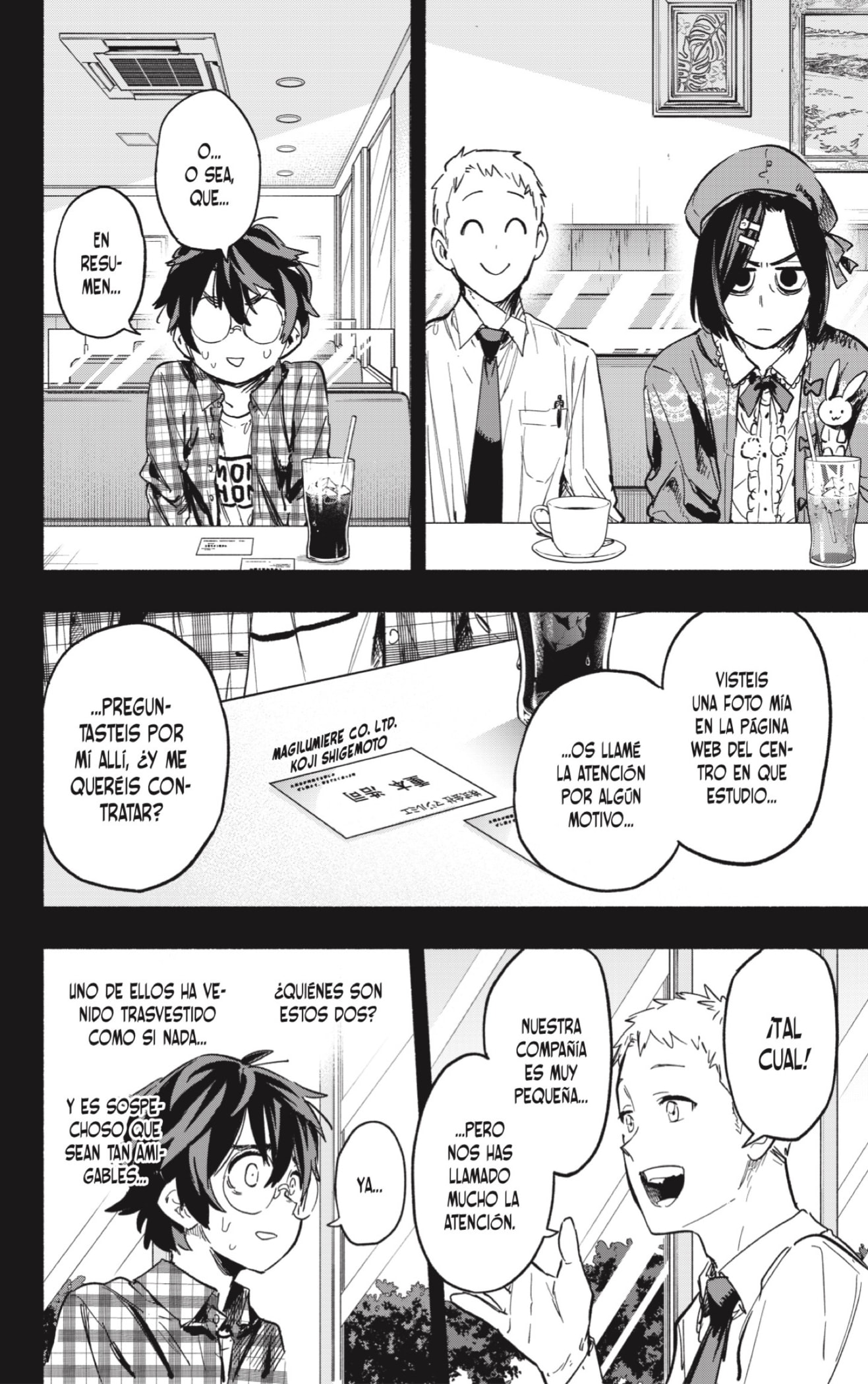 Read Kabushiki Gaisha Magi Lumiere ES Manga Online