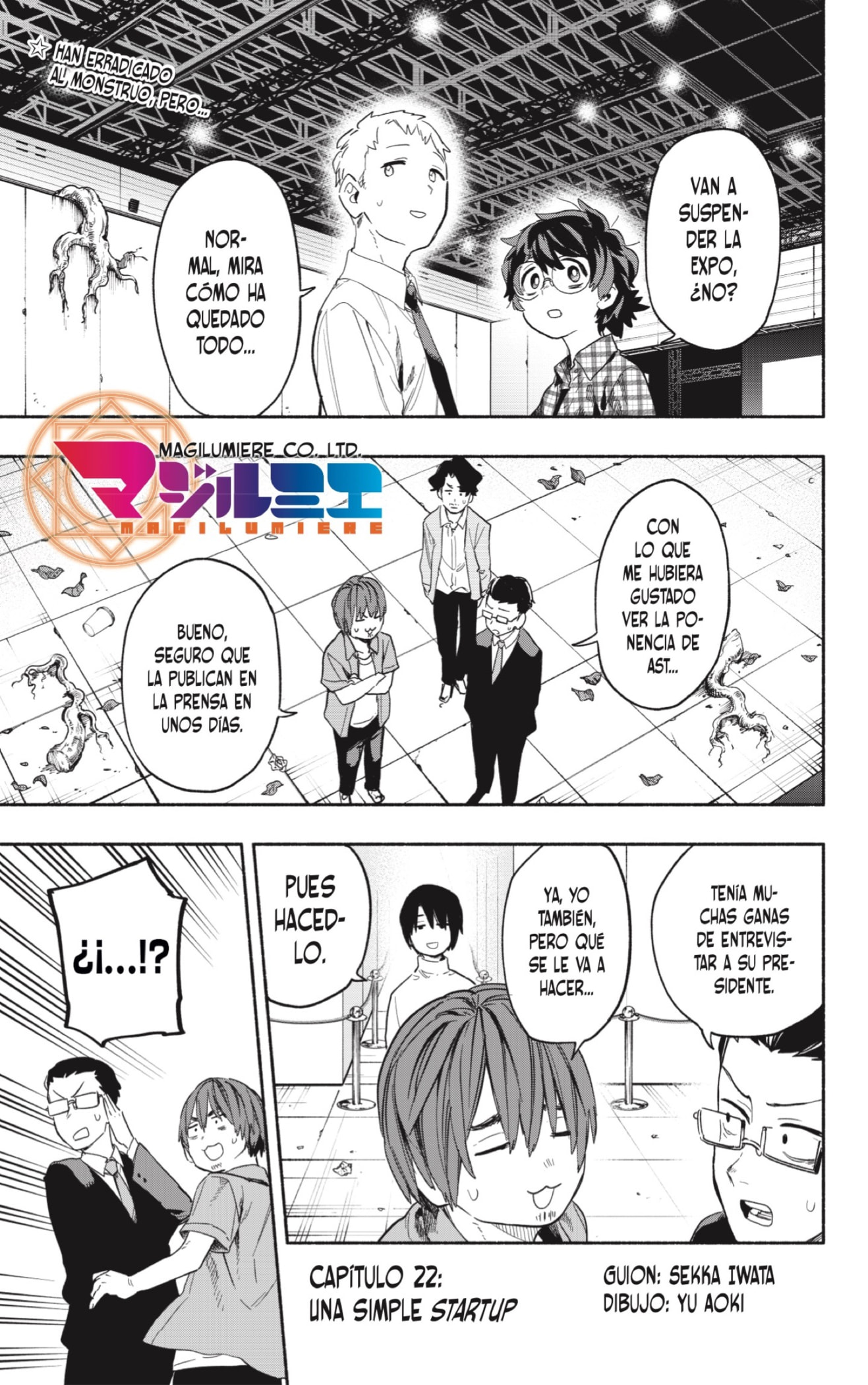 Read Kabushiki Gaisha Magi Lumiere ES Manga Online