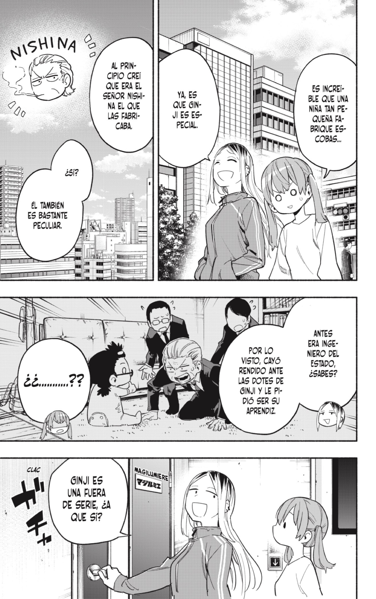 Read Kabushiki Gaisha Magi Lumiere ES Manga Online
