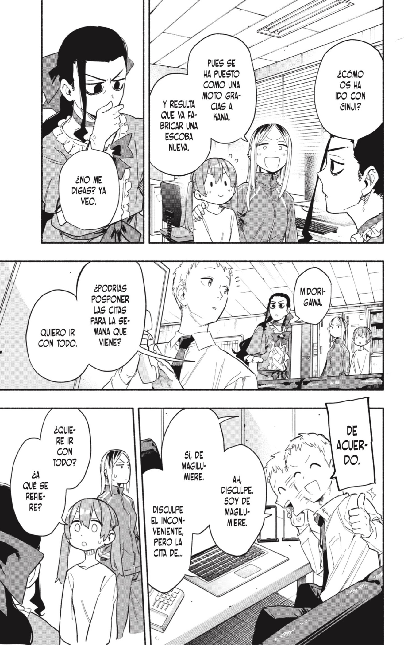 Read Kabushiki Gaisha Magi Lumiere ES Manga Online