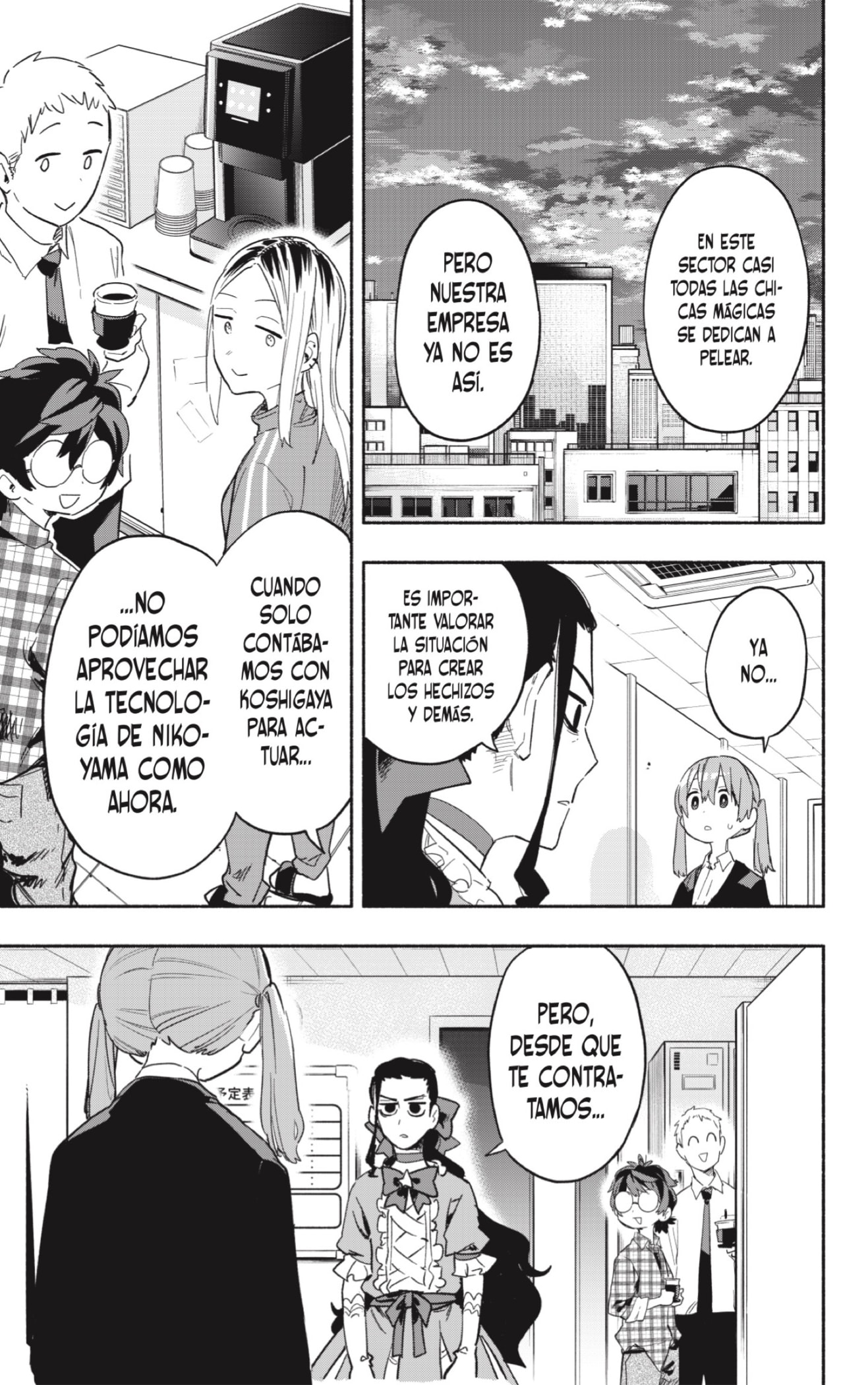 Read Kabushiki Gaisha Magi Lumiere ES Manga Online