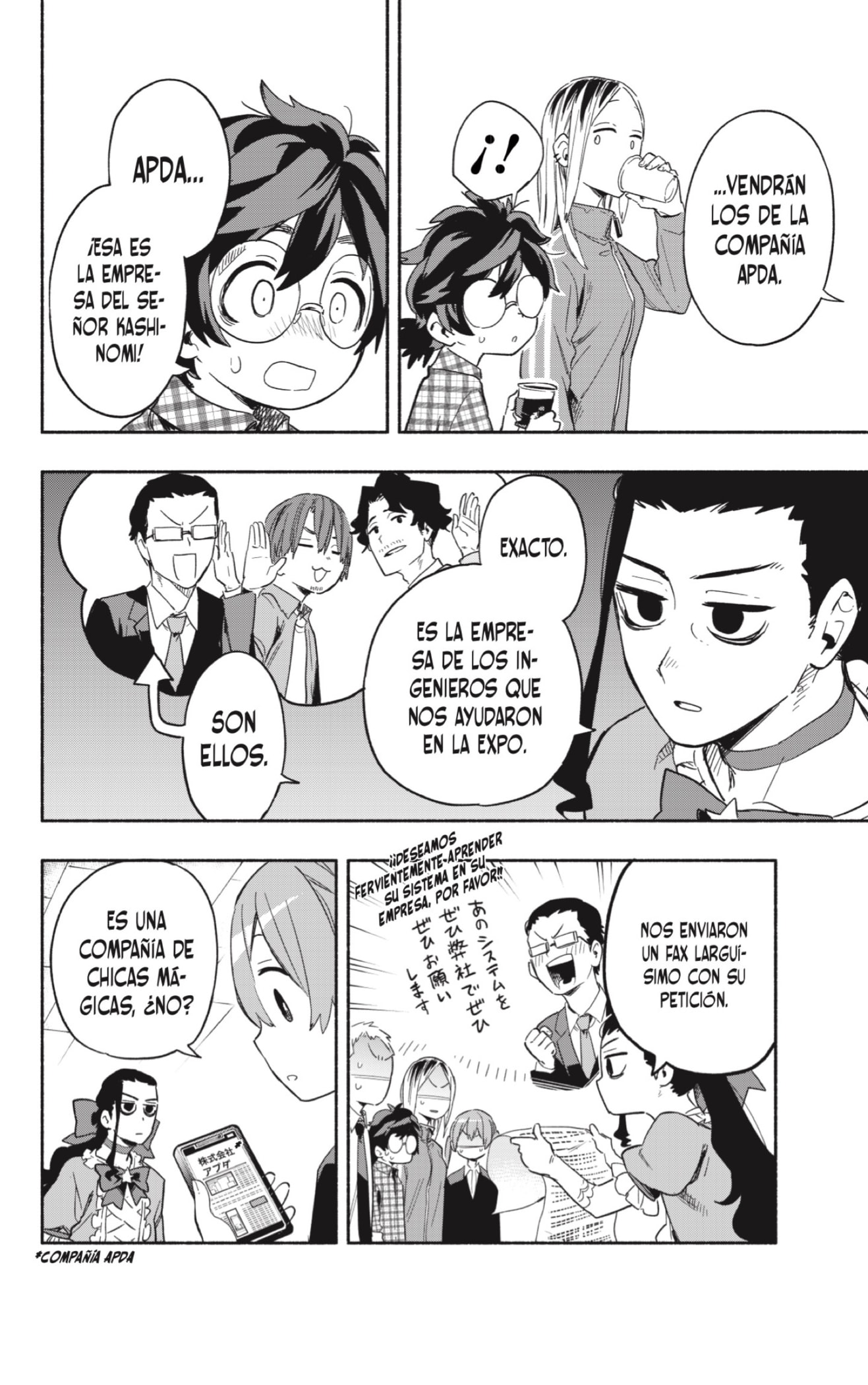 Read Kabushiki Gaisha Magi Lumiere ES Manga Online