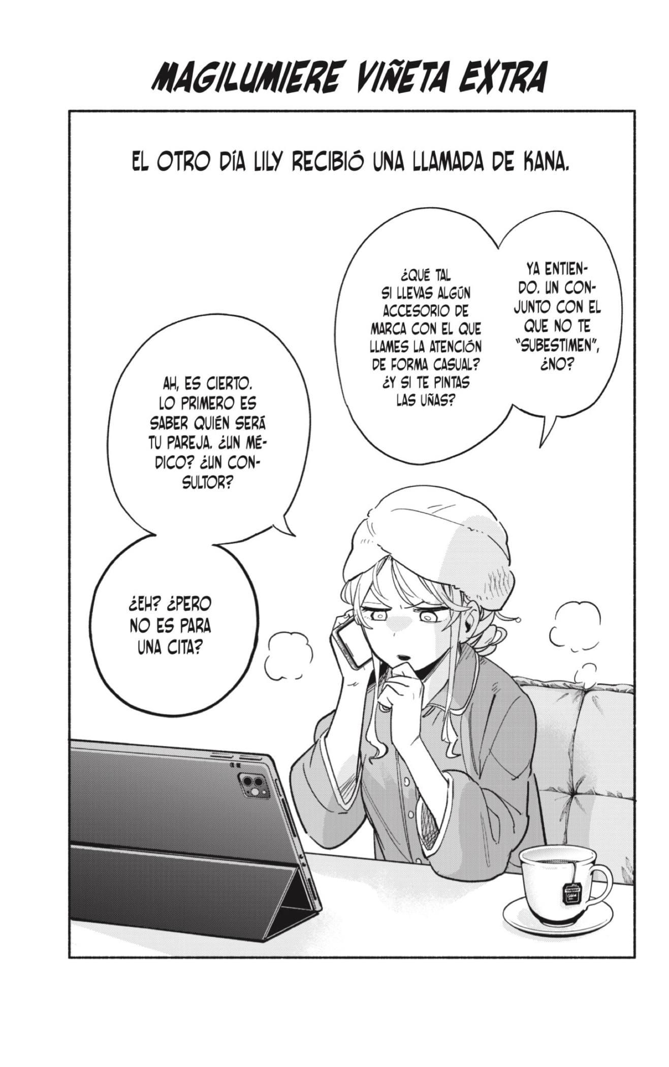 Read Kabushiki Gaisha Magi Lumiere ES Manga Online