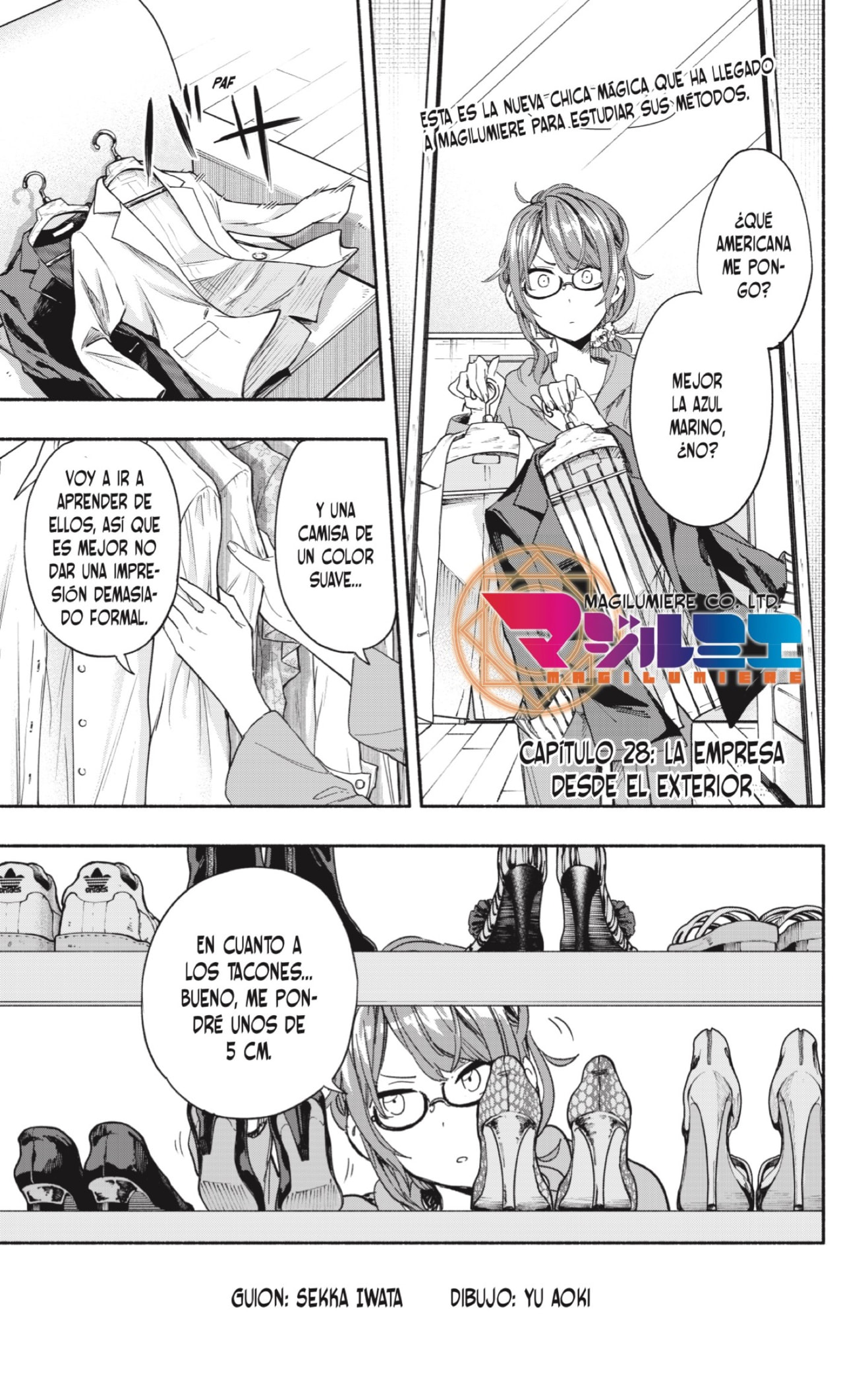 Read Kabushiki Gaisha Magi Lumiere ES Manga Online