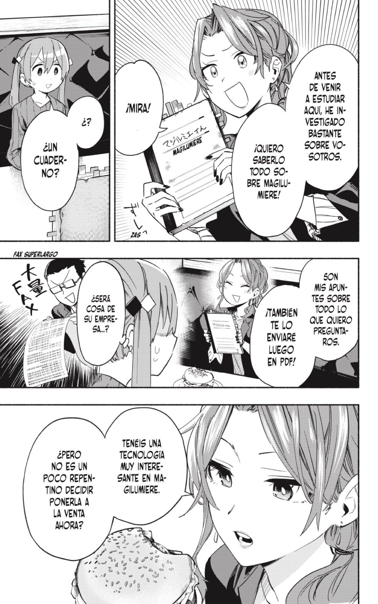 Read Kabushiki Gaisha Magi Lumiere ES Manga Online
