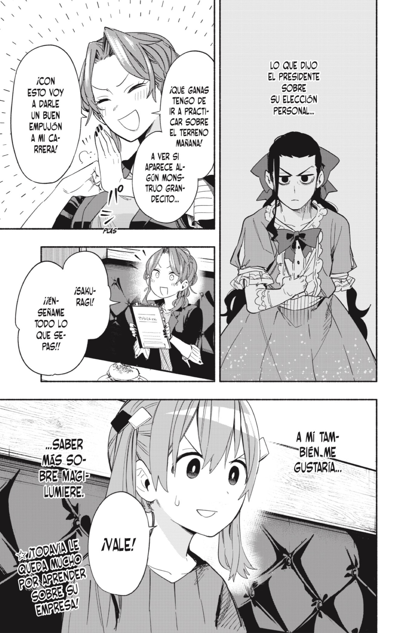 Read Kabushiki Gaisha Magi Lumiere ES Manga Online