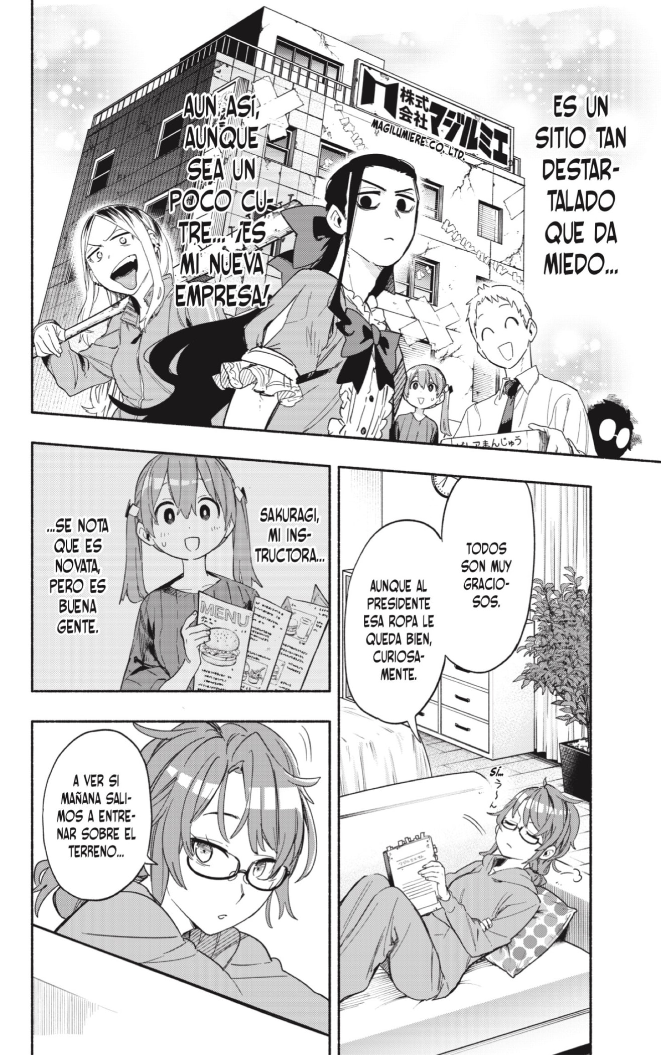 Read Kabushiki Gaisha Magi Lumiere ES Manga Online