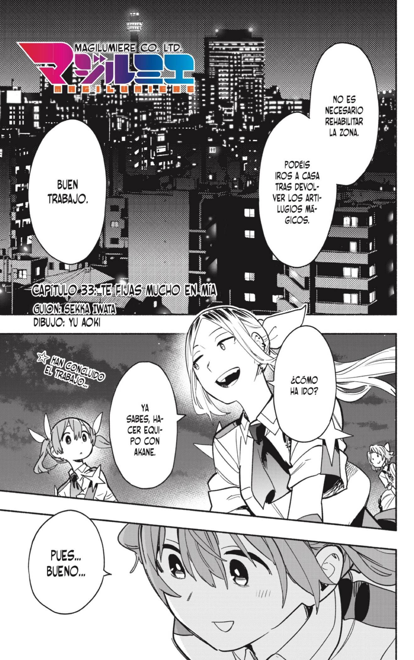 Read Kabushiki Gaisha Magi Lumiere ES Manga Online