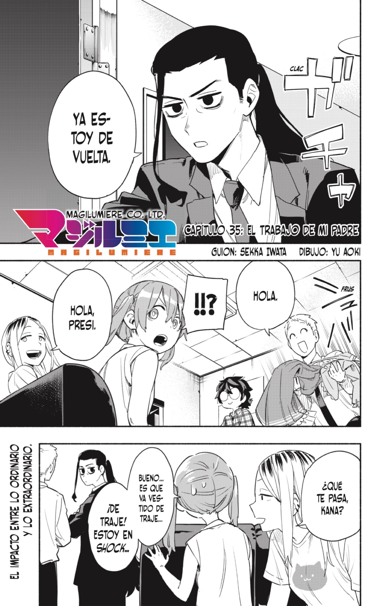 Read Kabushiki Gaisha Magi Lumiere ES Manga Online