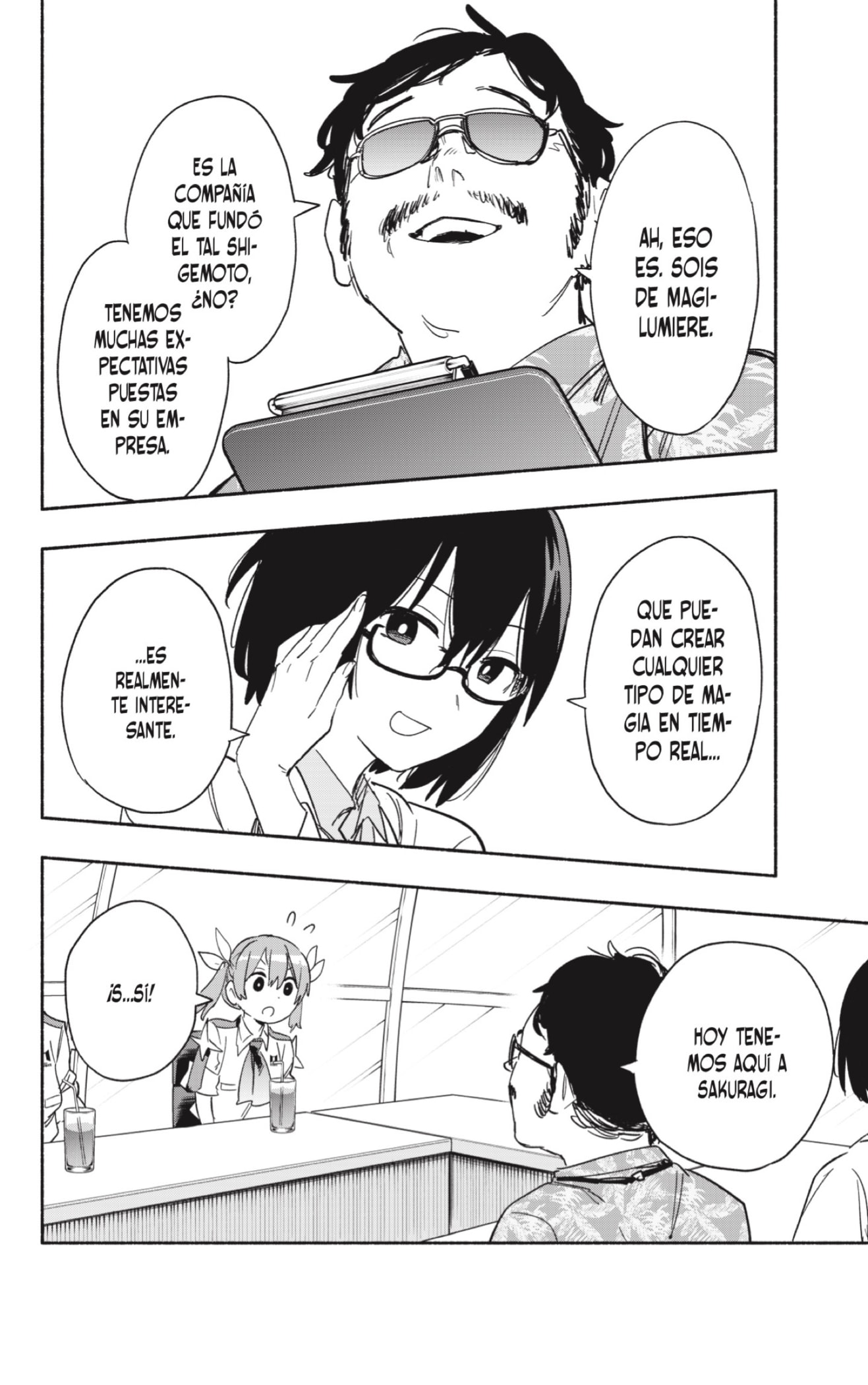 Read Kabushiki Gaisha Magi Lumiere ES Manga Online