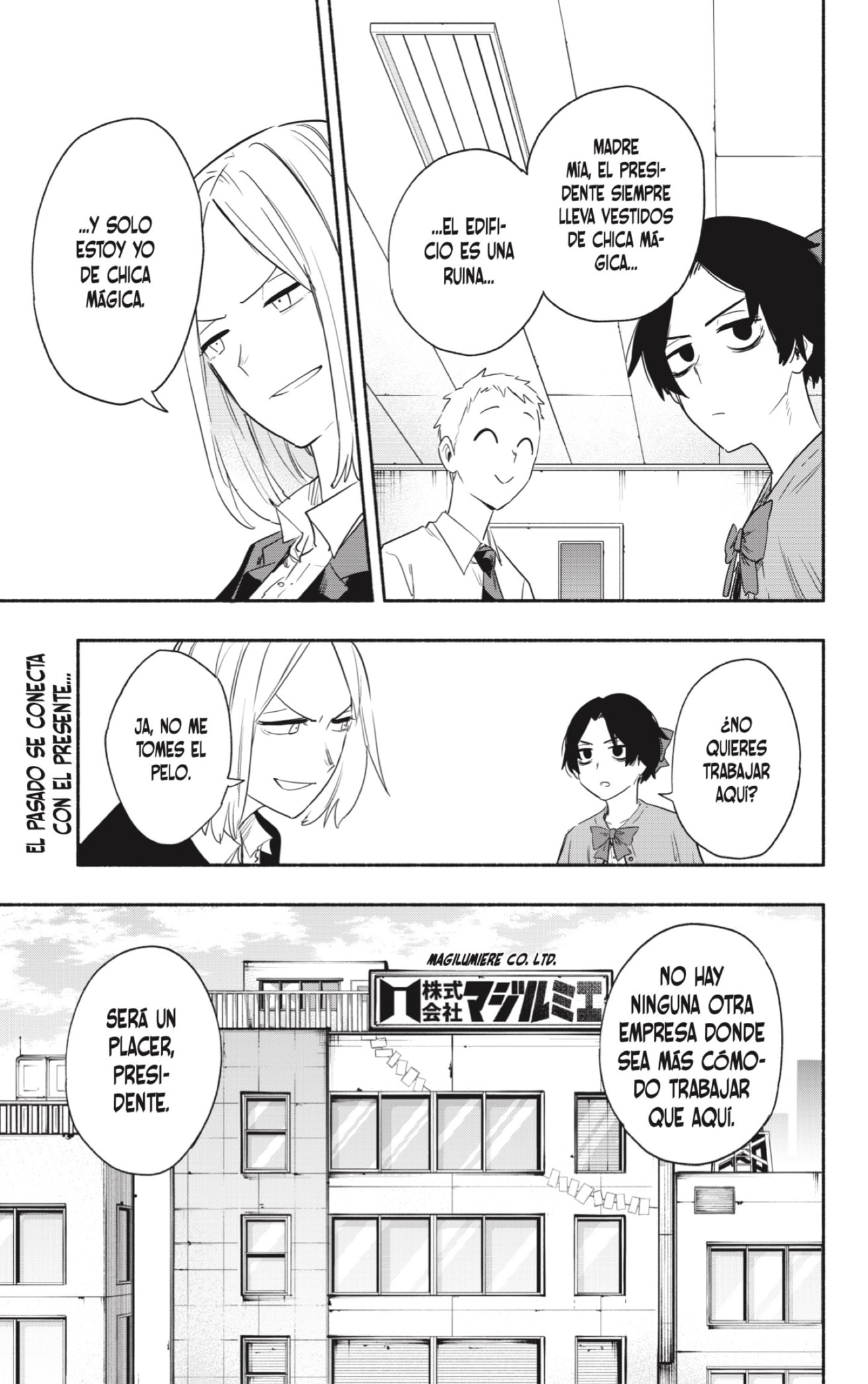 Read Kabushiki Gaisha Magi Lumiere ES Manga Online
