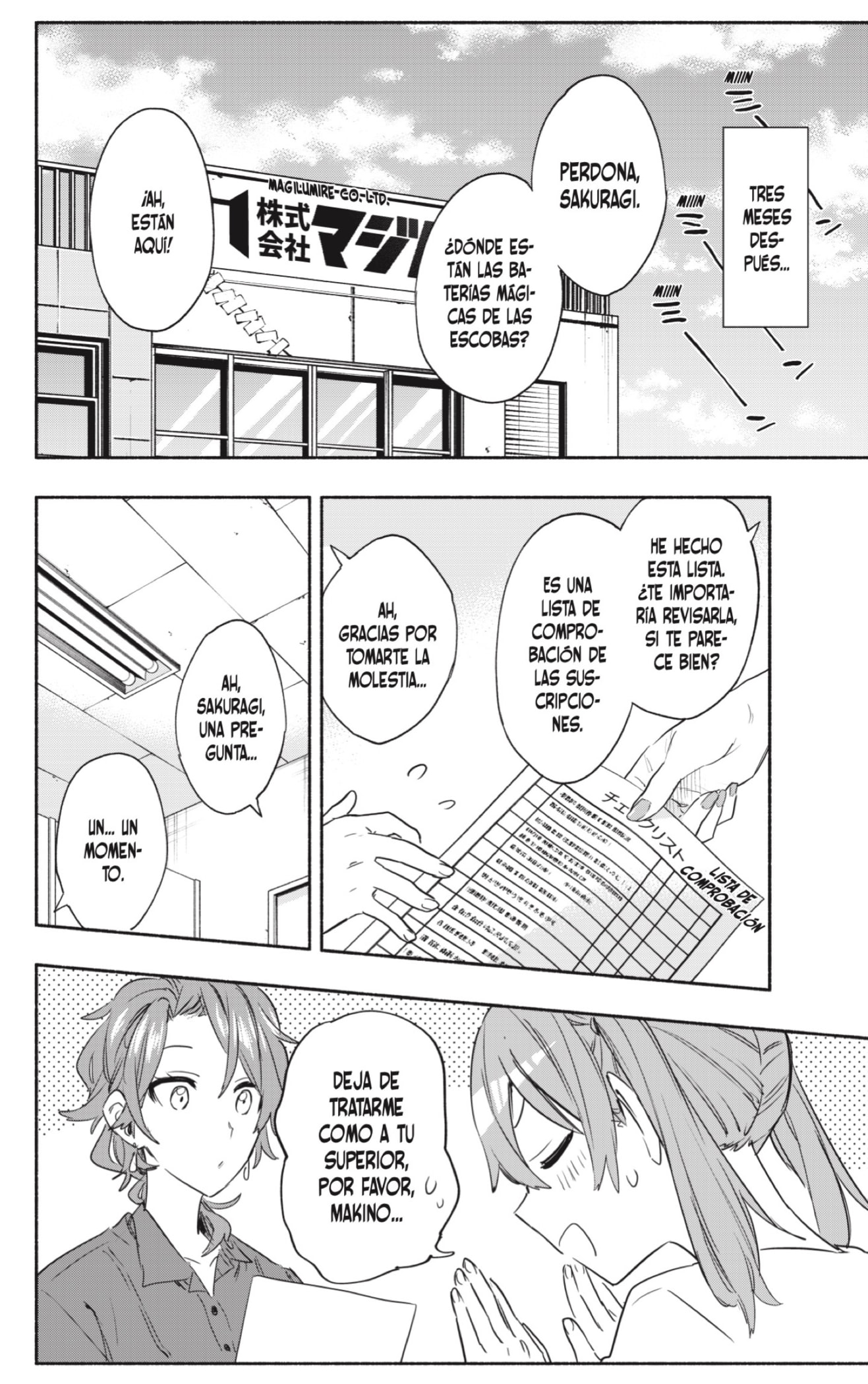 Read Kabushiki Gaisha Magi Lumiere ES Manga Online
