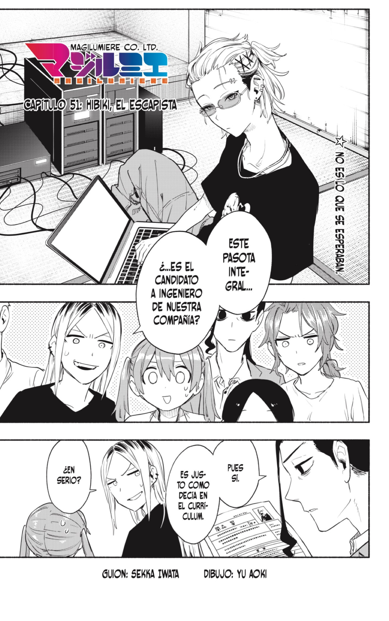 Read Kabushiki Gaisha Magi Lumiere ES Manga Online