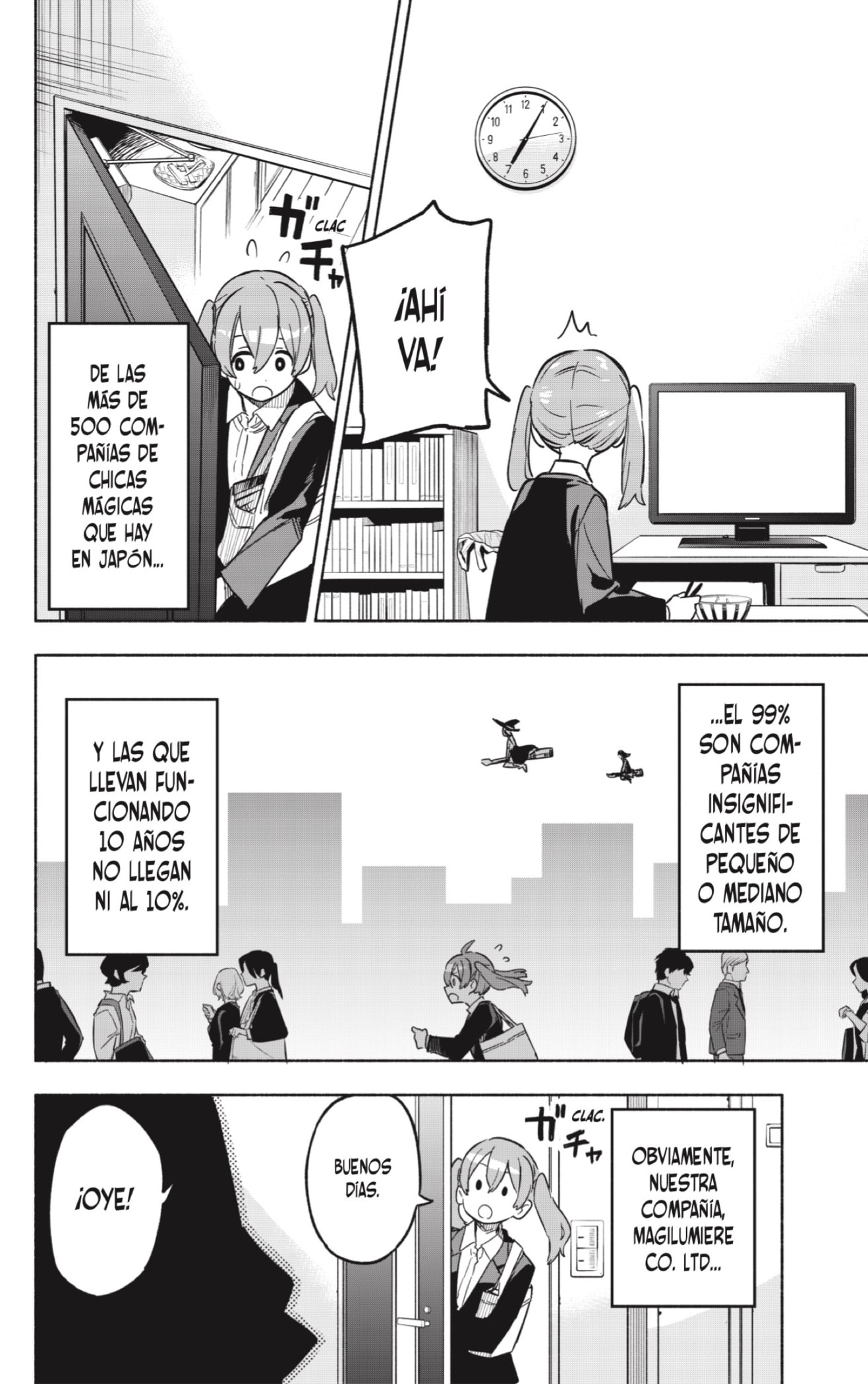 Read Kabushiki Gaisha Magi Lumiere ES Manga Online