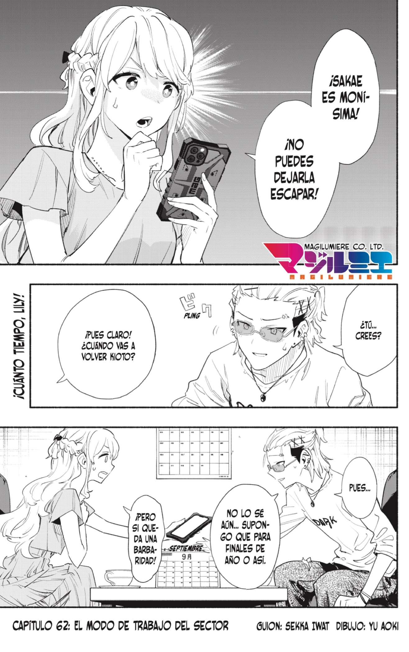 Read Kabushiki Gaisha Magi Lumiere ES Manga Online