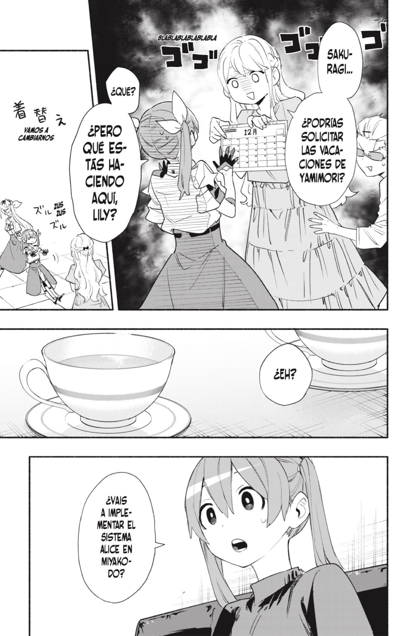 Read Kabushiki Gaisha Magi Lumiere ES Manga Online