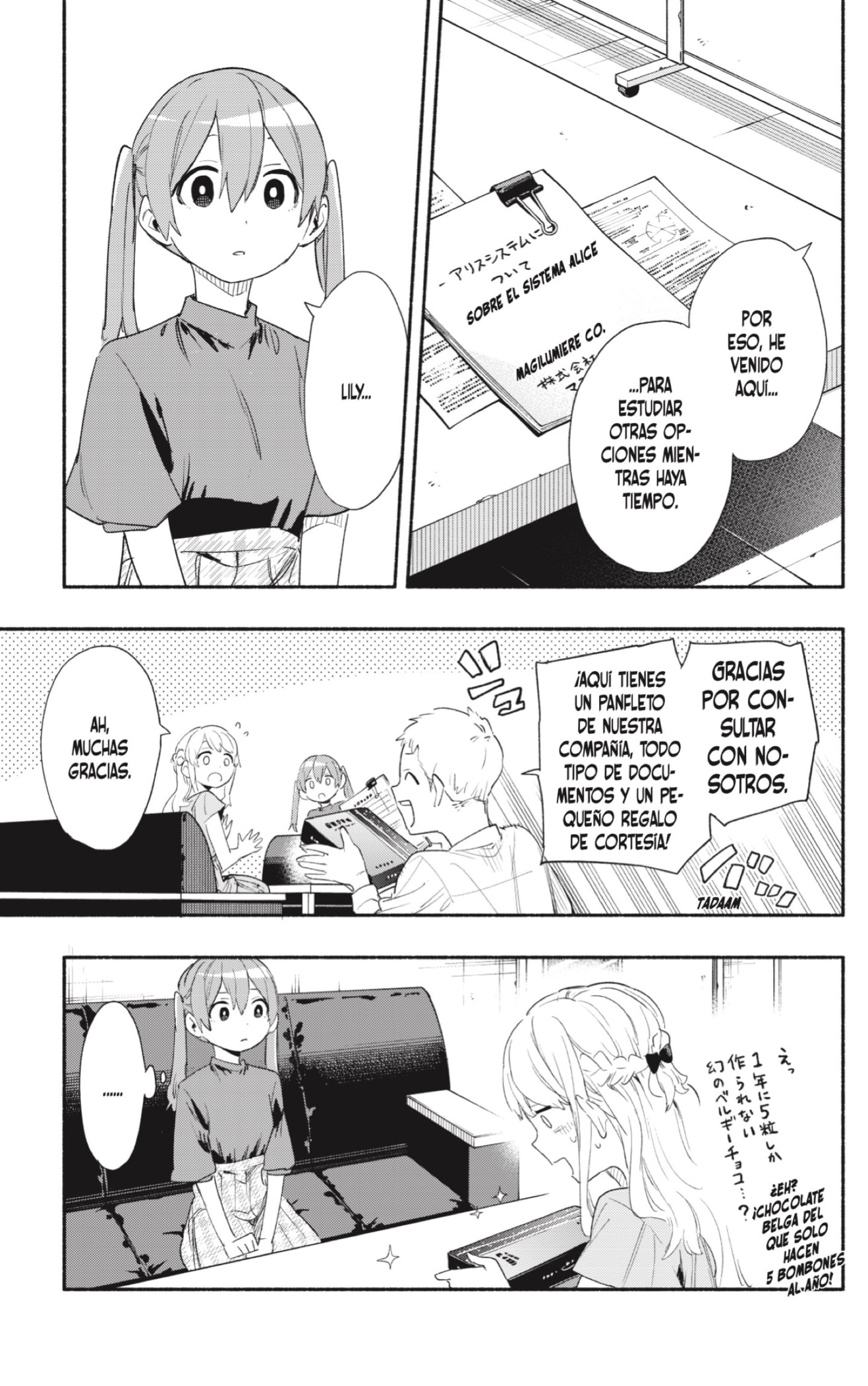 Read Kabushiki Gaisha Magi Lumiere ES Manga Online