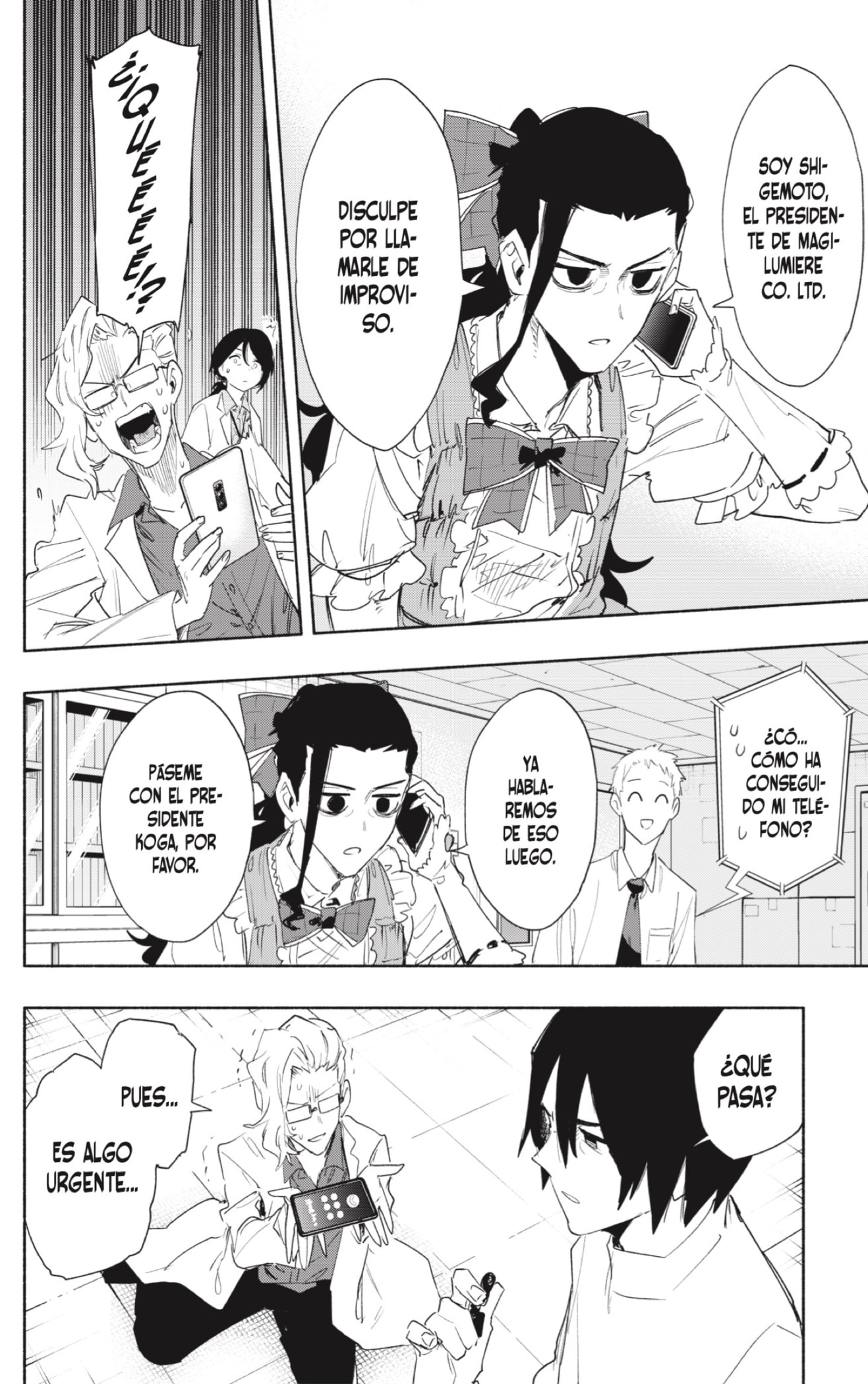 Read Kabushiki Gaisha Magi Lumiere ES Manga Online