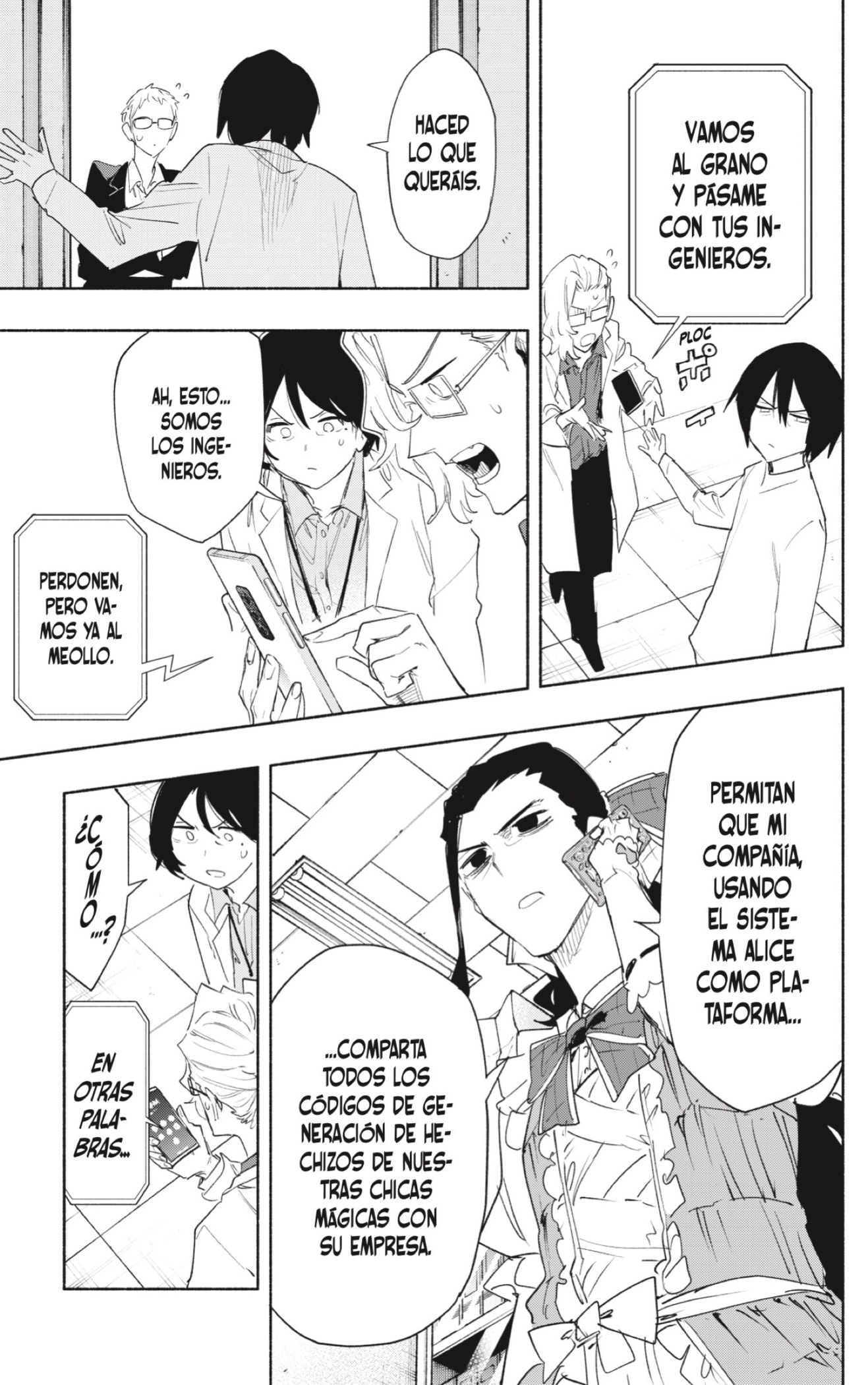 Read Kabushiki Gaisha Magi Lumiere ES Manga Online